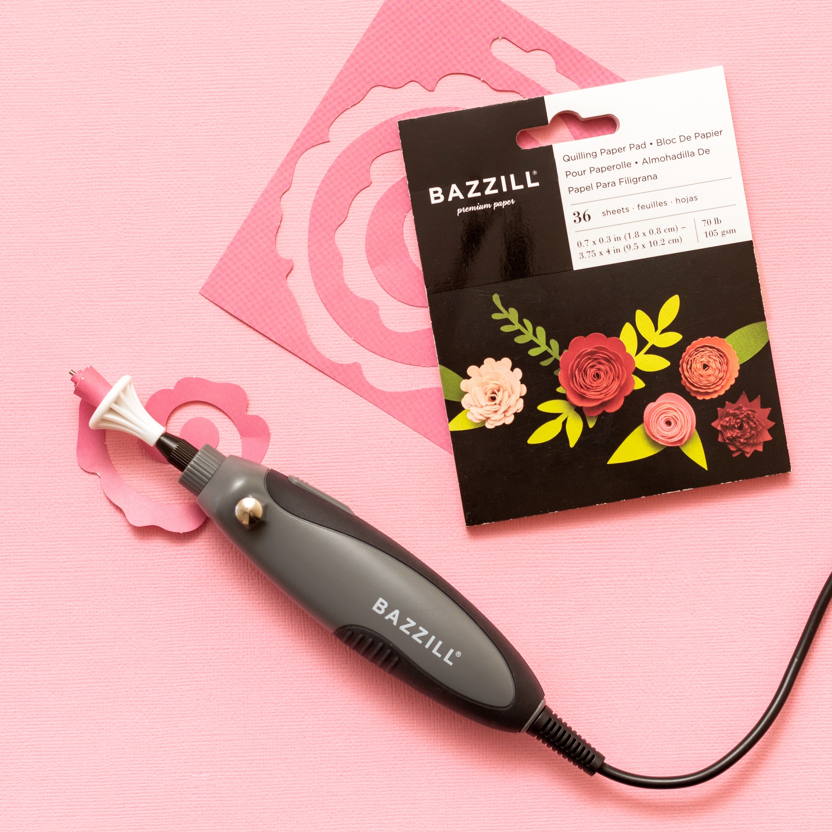 Bazzill Quilled Flowers Quilling Paper Pads