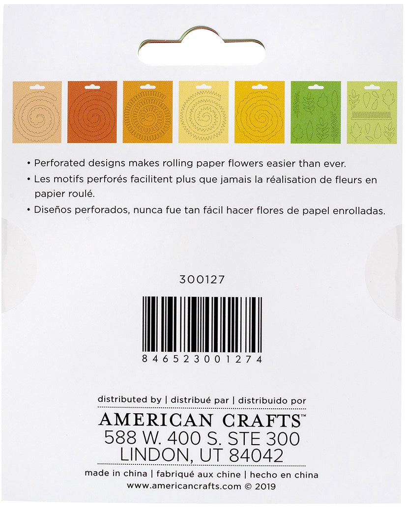 Bazzill Quilled Flowers Quilling Paper Pads