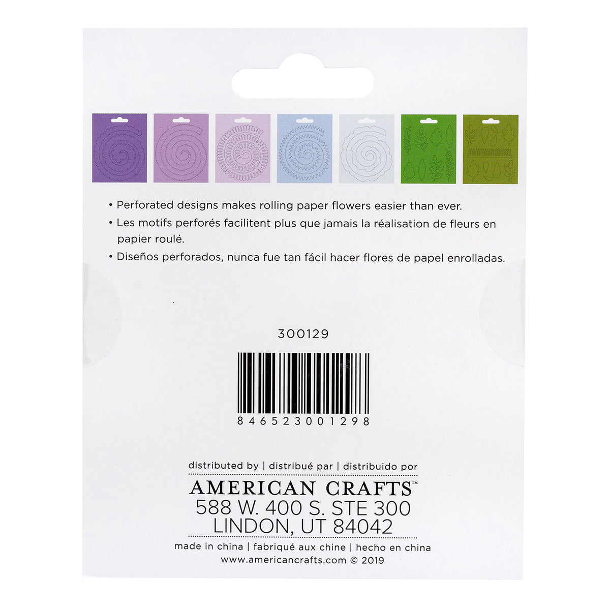 Bazzill Quilling Paper Pad 36/Pkg-Lilac