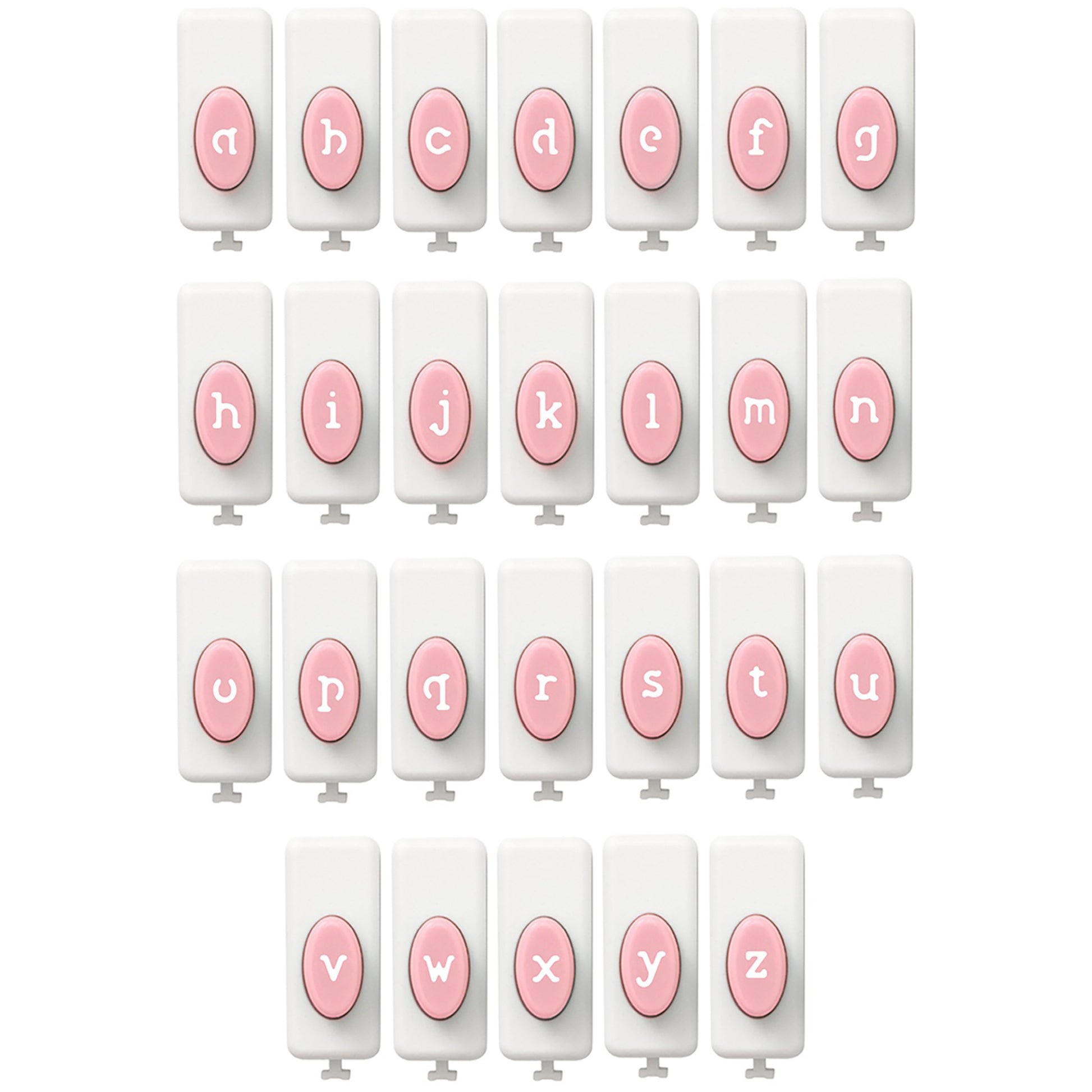 We R Makers Lower Case Alphabet Punch Board