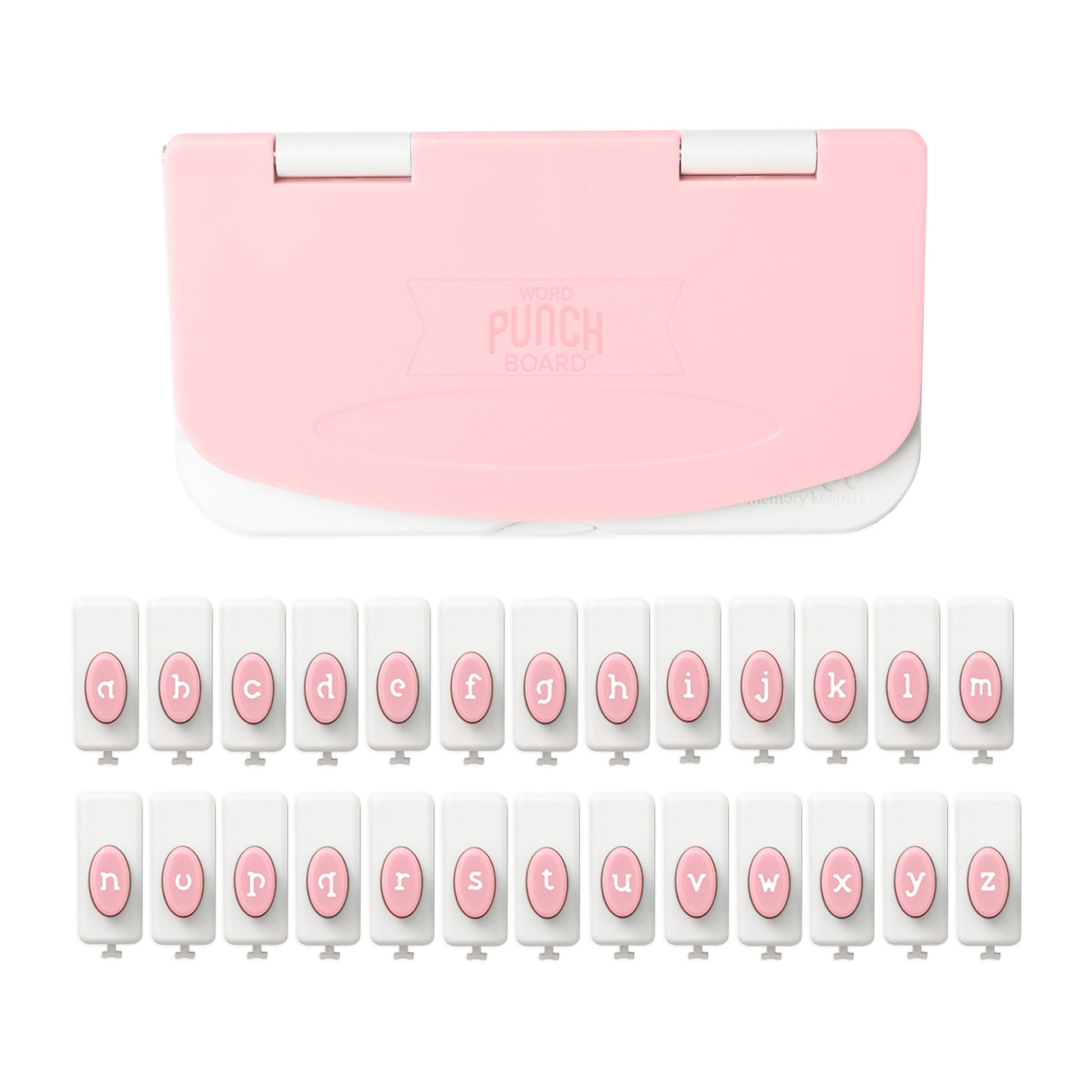 We R Makers Lower Case Alphabet Punch Board