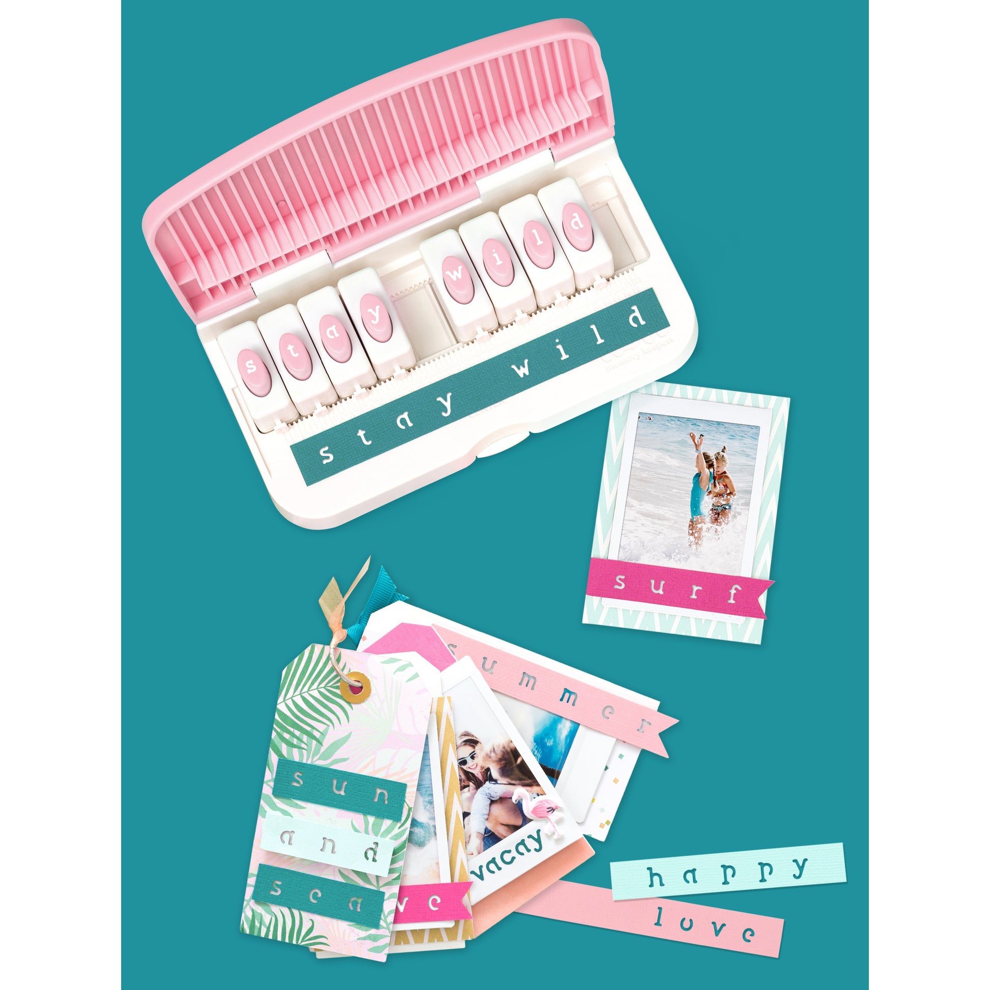 We R Makers Lower Case Alphabet Punch Board