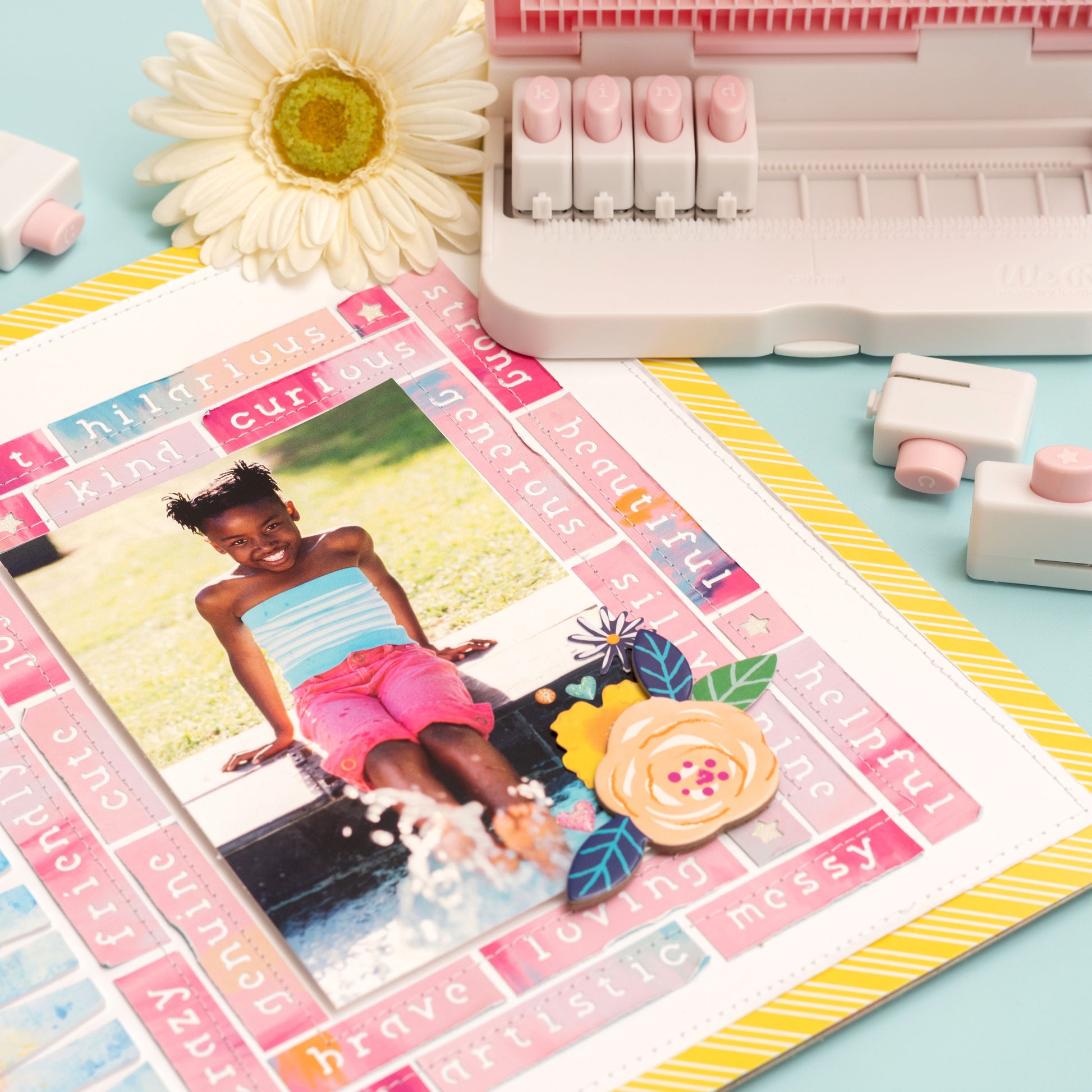 We R Makers Lower Case Alphabet Punch Board