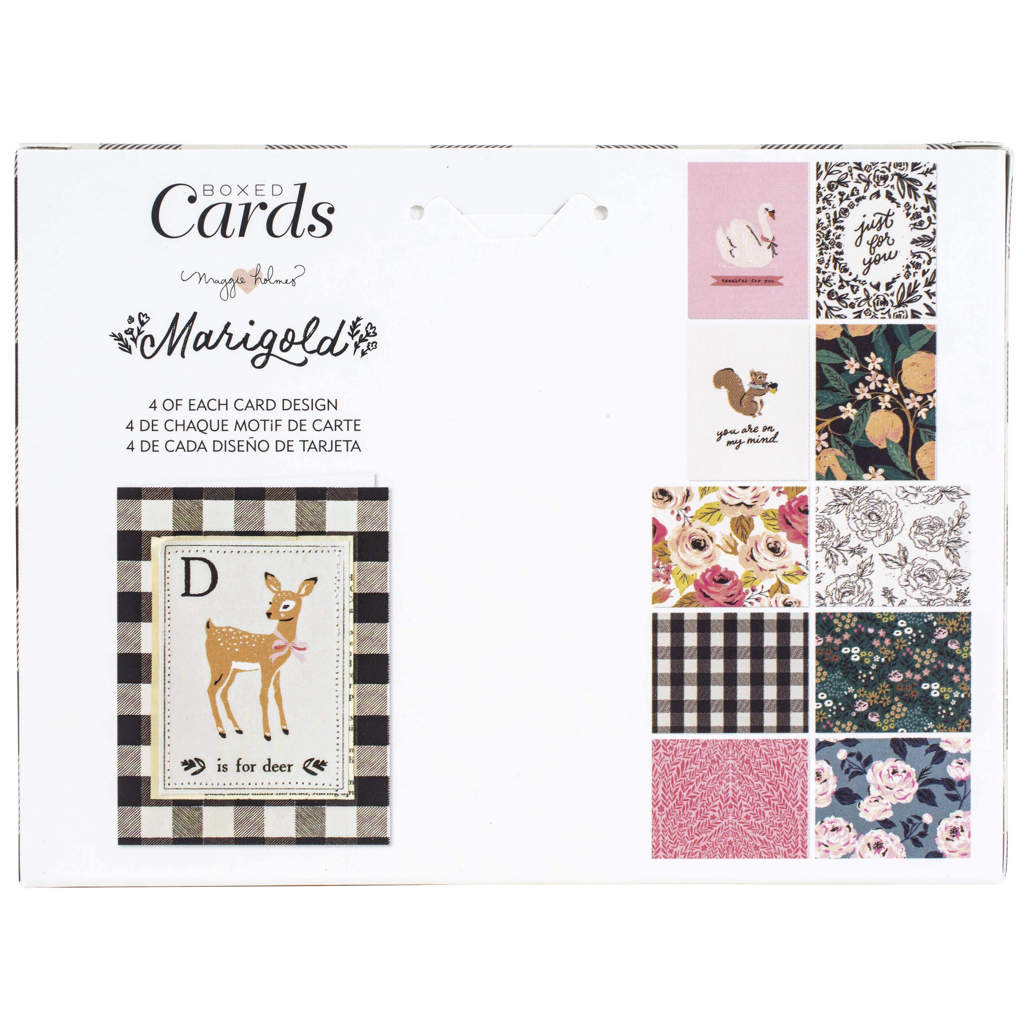 Crate Paper A2 Cards with Envelopes - Maggie Holmes Marigold, 40 pack