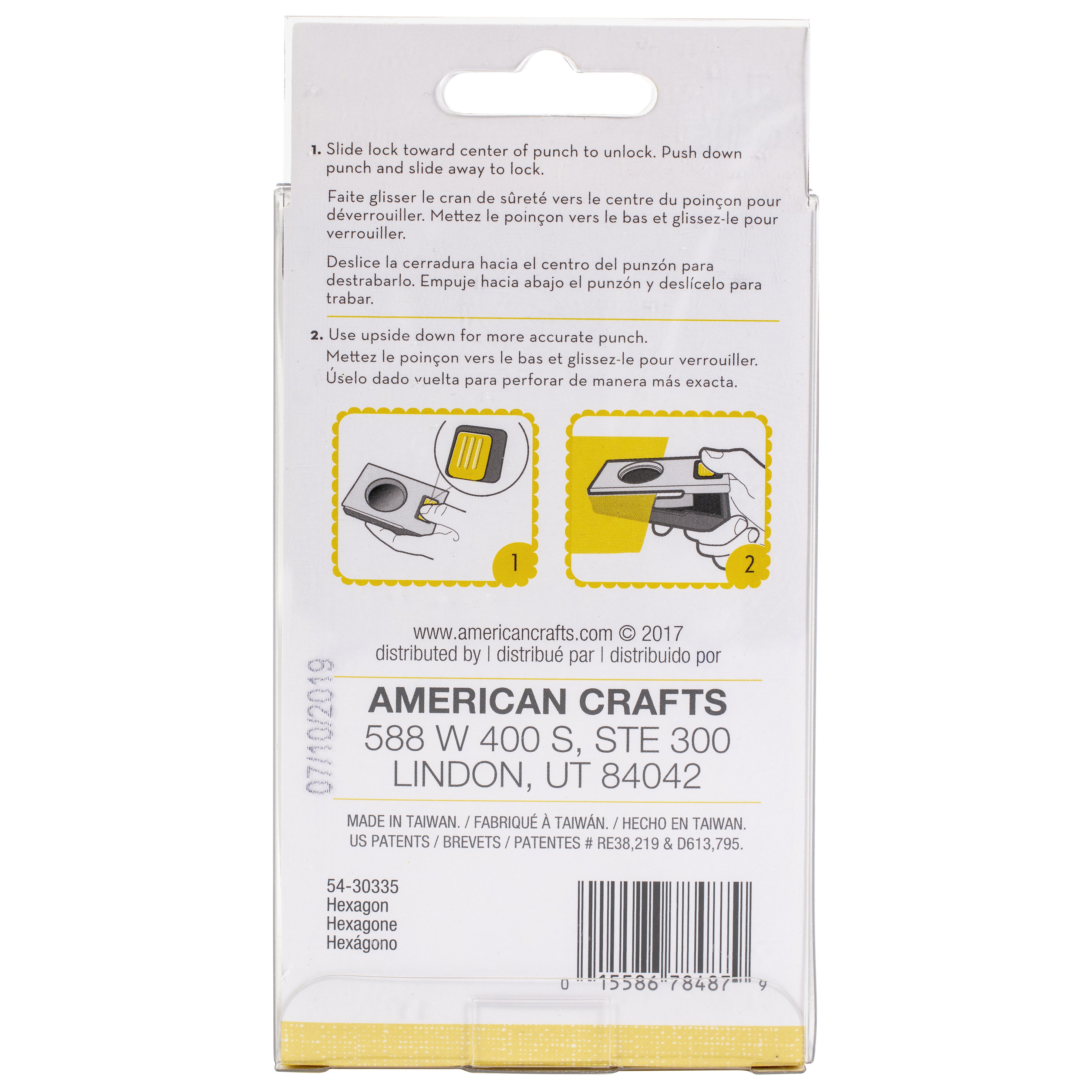 EK Tools Large Hexagon Punch