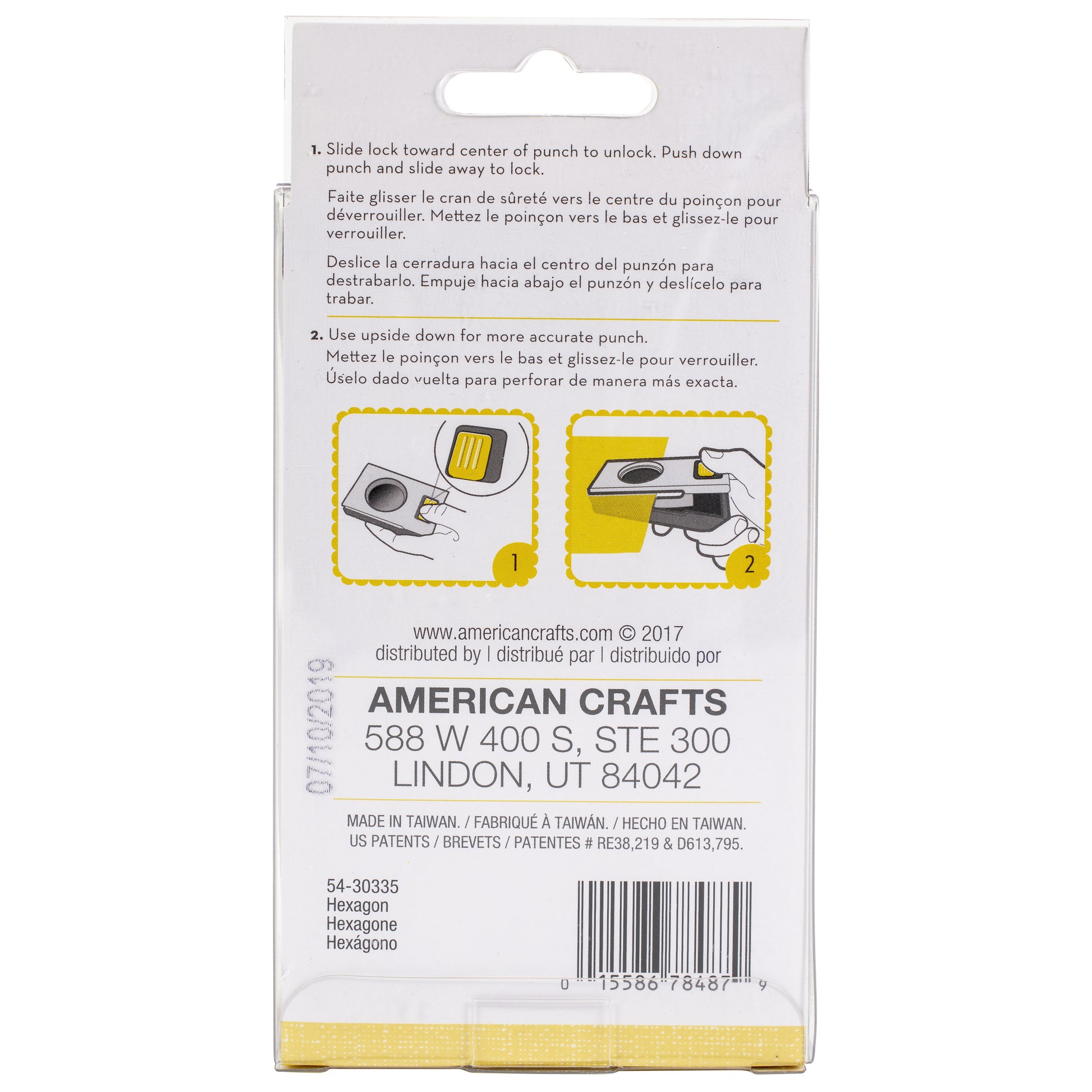 EK Tools Large Hexagon Punch