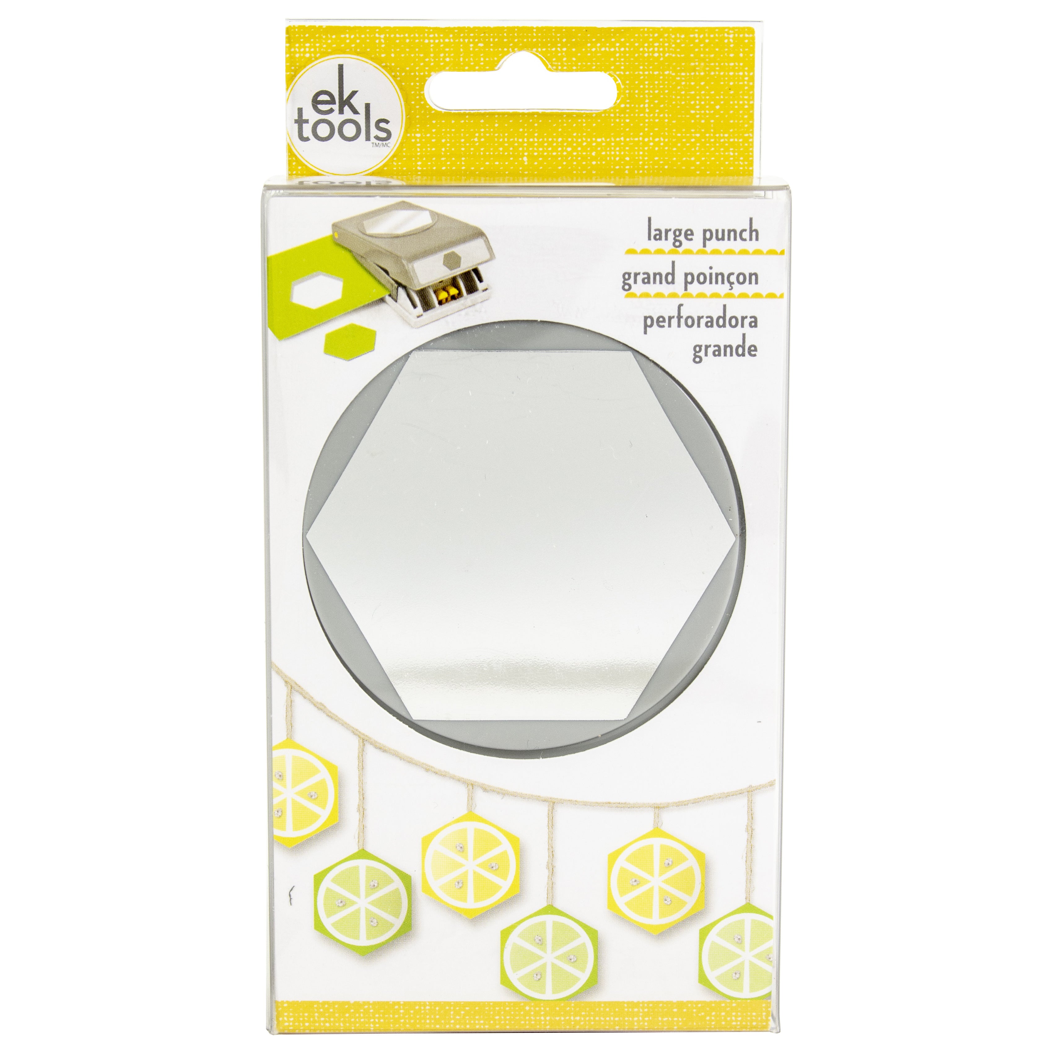 EK Tools Large Hexagon Punch