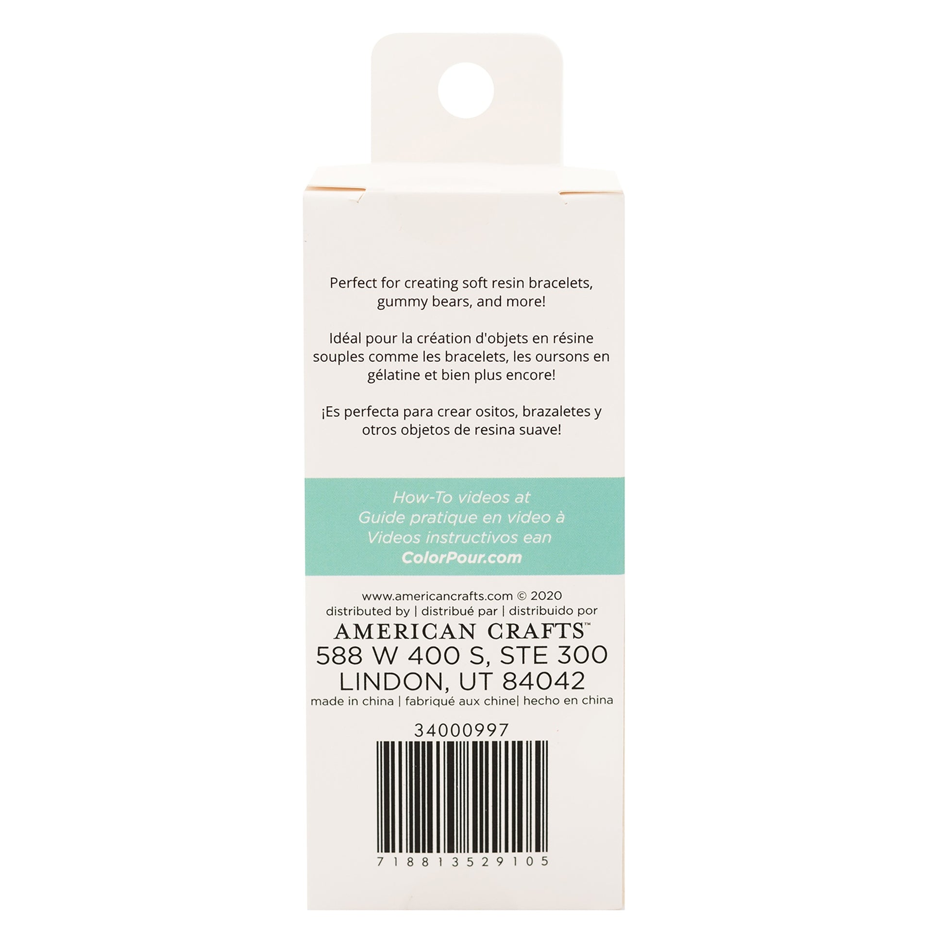 American Crafts Color Pour UV Resin - Available in Hard or Soft