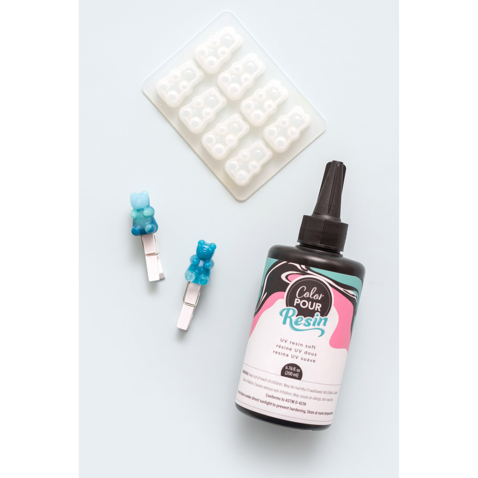 American Crafts Color Pour UV Resin - Available in Hard or Soft