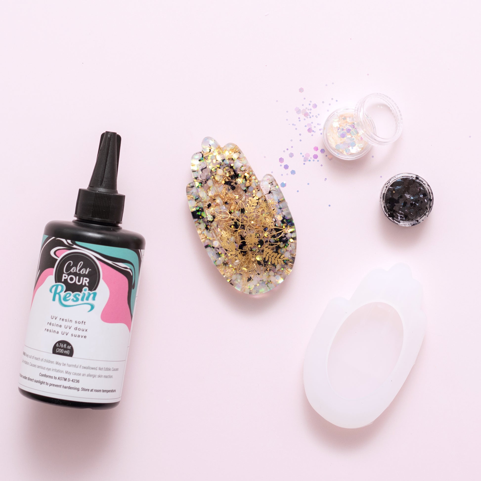 American Crafts Color Pour UV Resin - Available in Hard or Soft