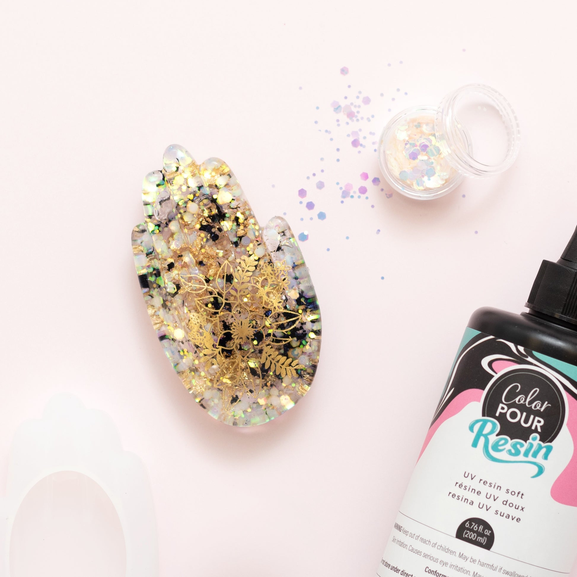 American Crafts Color Pour UV Resin - Available in Hard or Soft