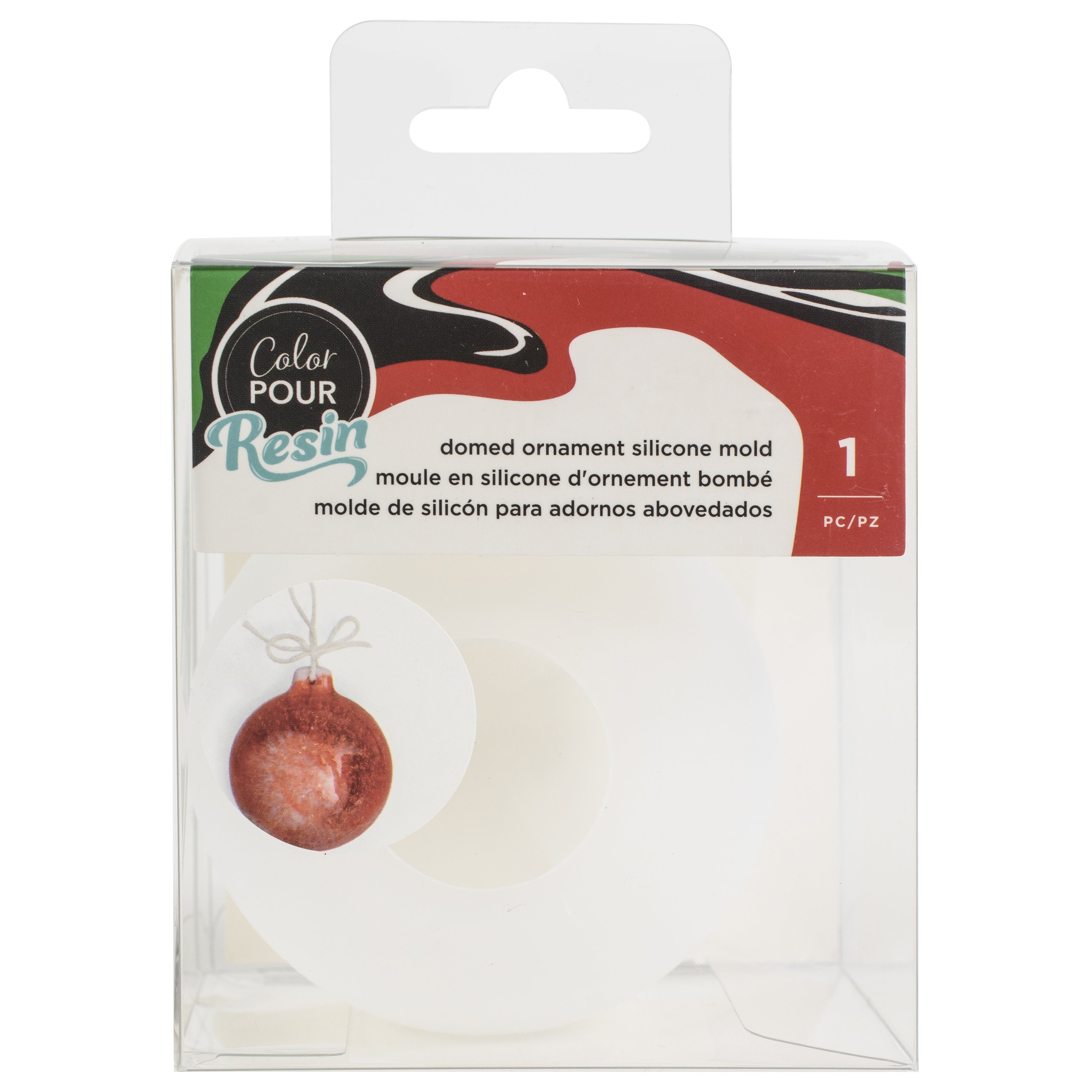 AC Color Pour Ornament Resin Mold