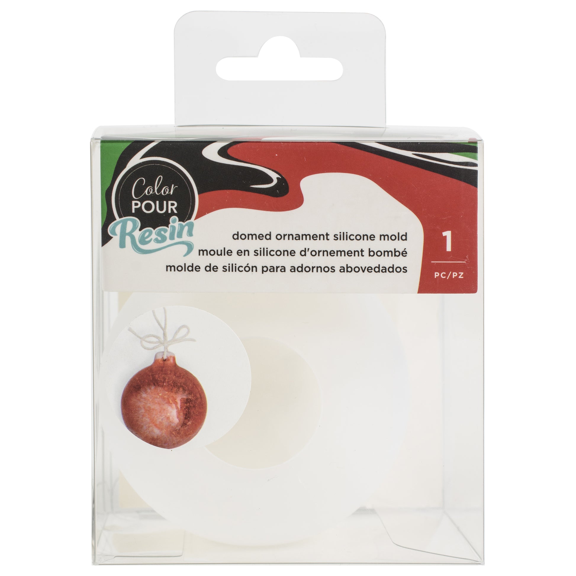 AC Color Pour Ornament Resin Mold
