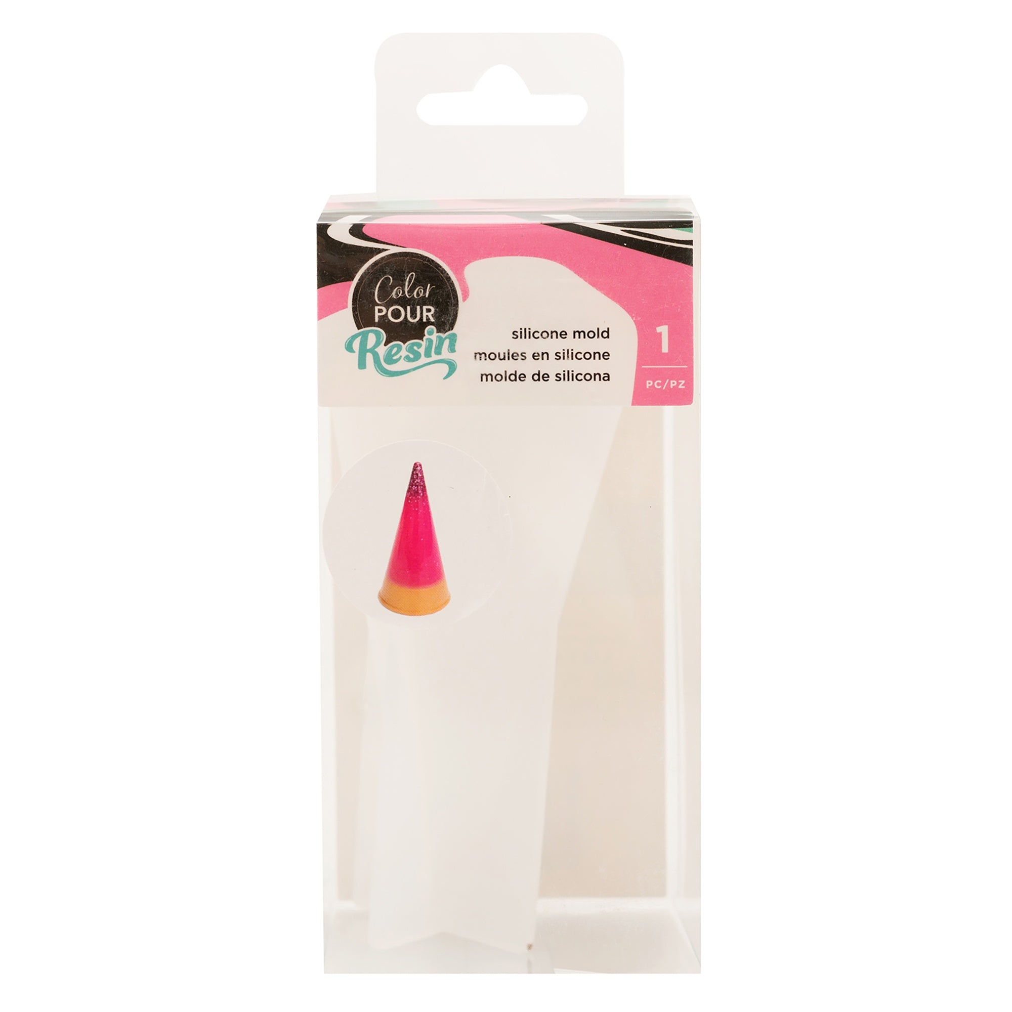 AC Color Pour Ring Holder Resin Mold