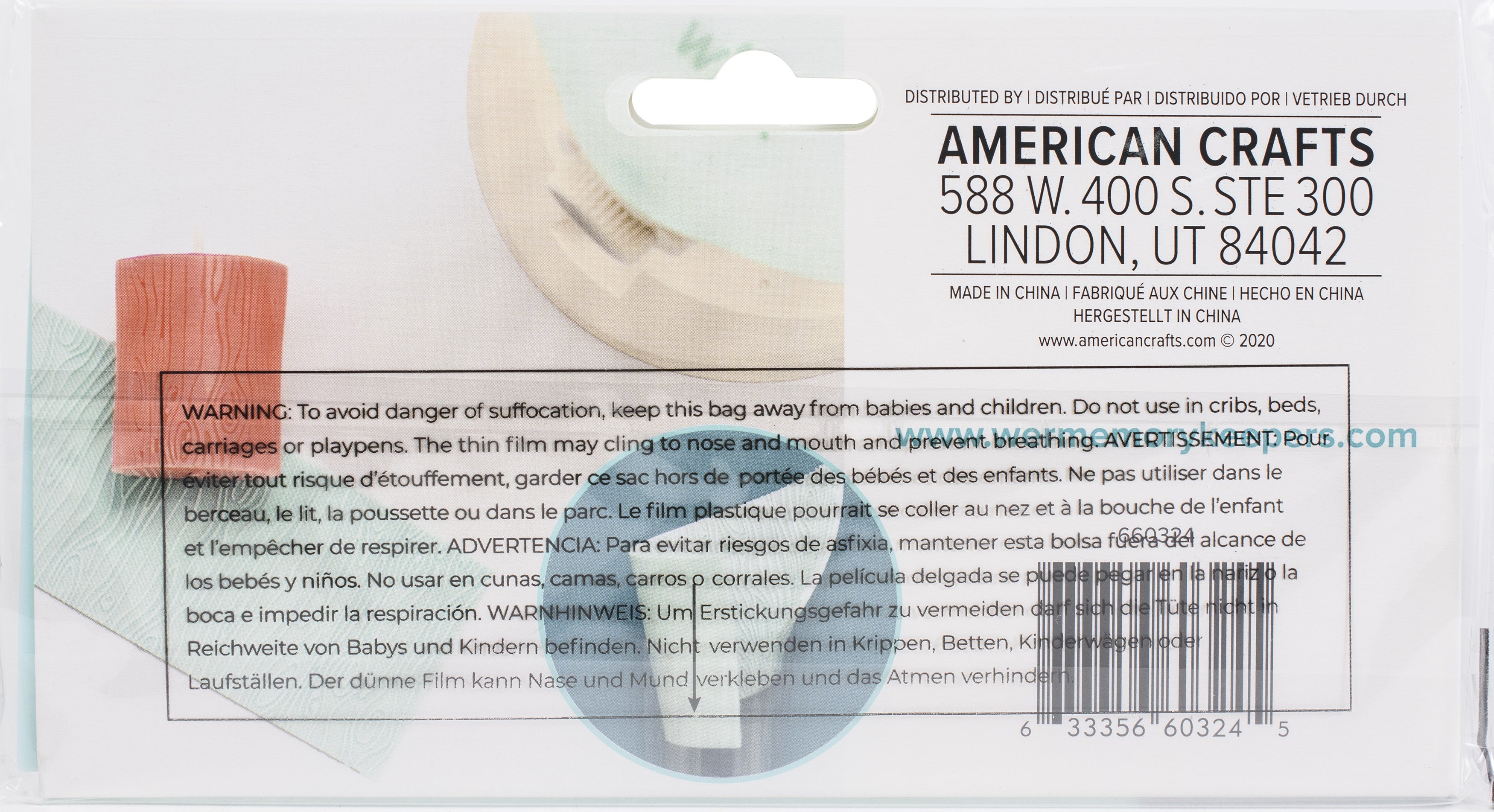 SUDS Soap Maker Mold Wrap - Wood Grain