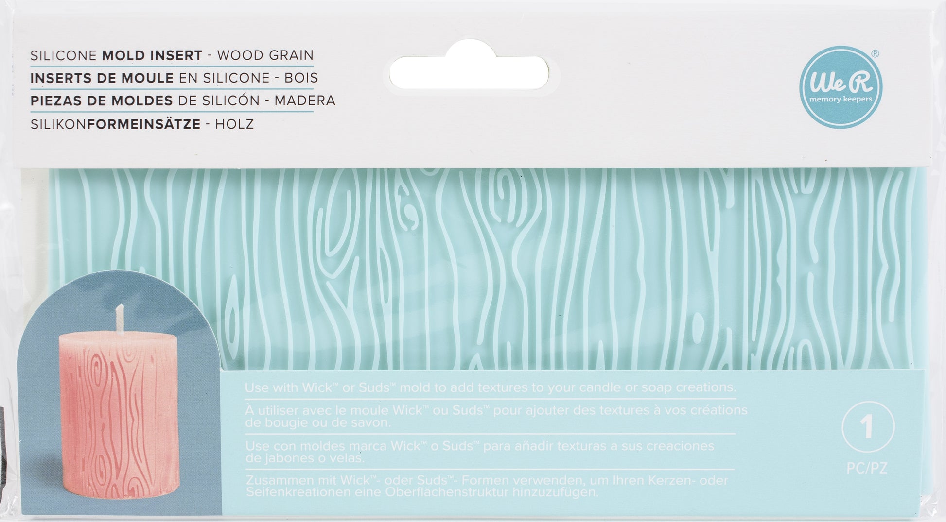 SUDS Soap Maker Mold Wrap - Wood Grain