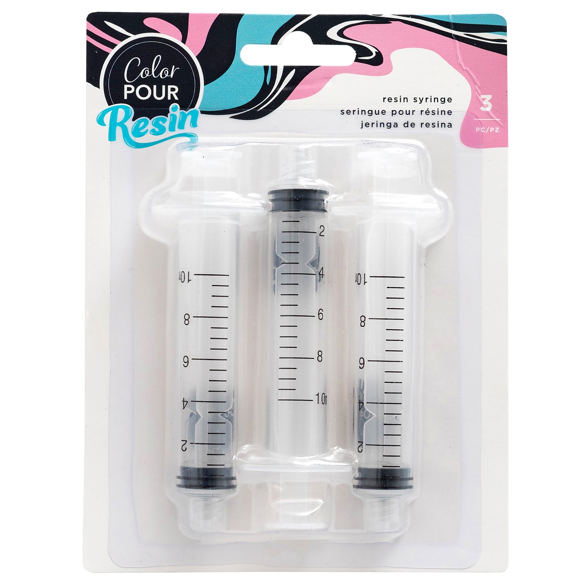 AC Color Pour Resin Syringes