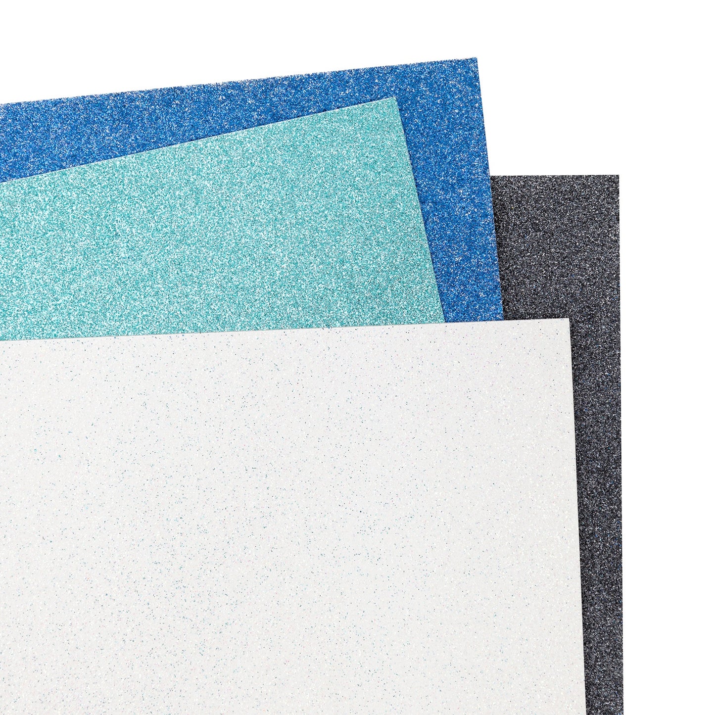 Colorbok Specialty Paper 12"X12" 10/Pkg-Glitter Glacier