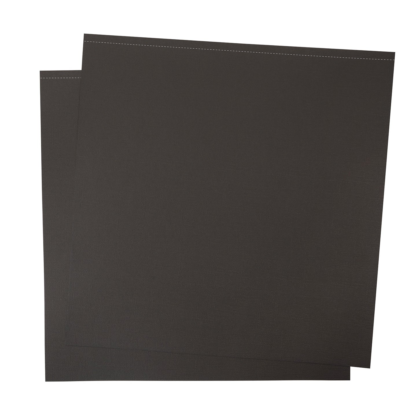 Colorbok Textured Cardstock Pad 12"X12" 40/Pkg-Midnight Black
