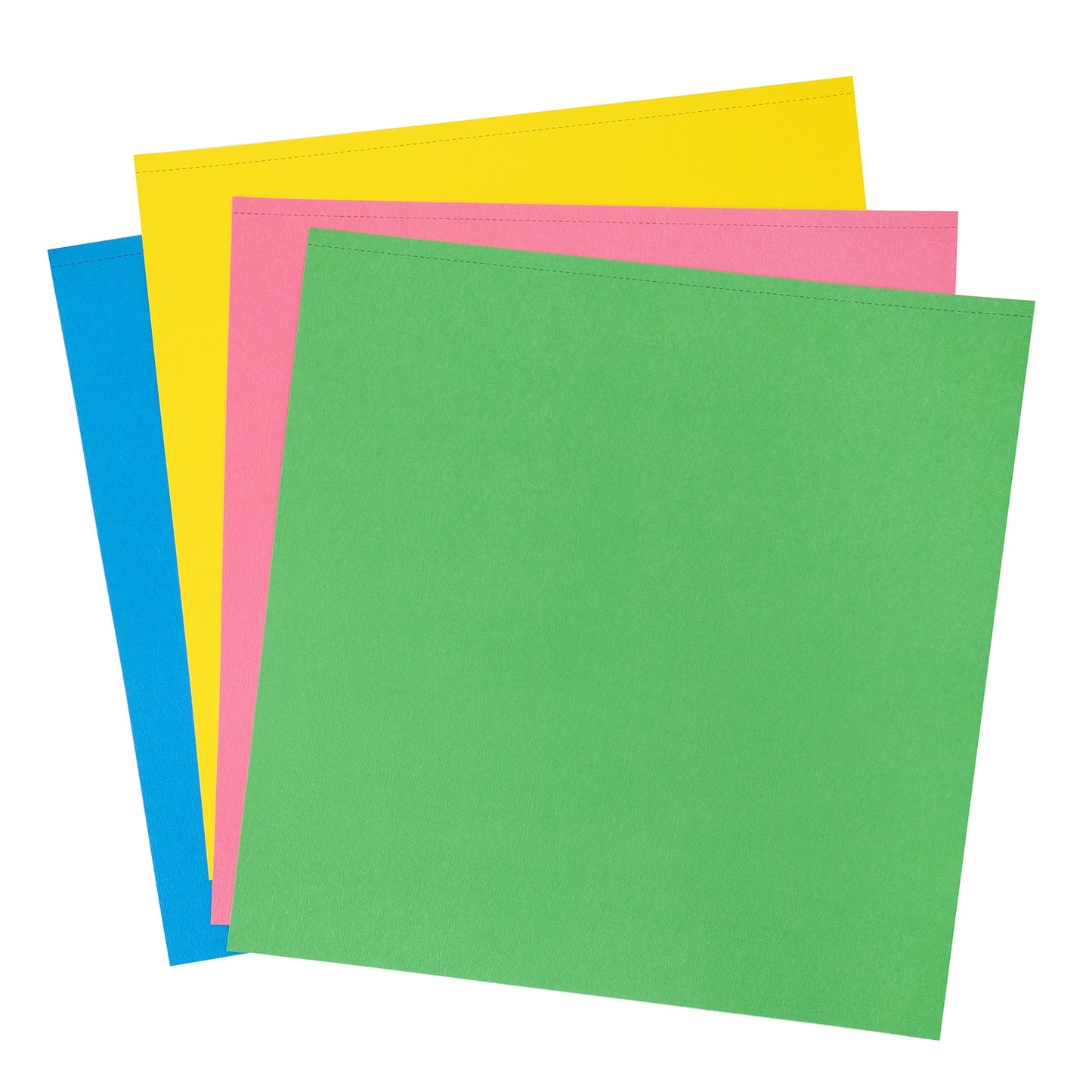 Colorbok Textured Cardstock Pad 12"X12" 30/Pkg-Primary Pizazz