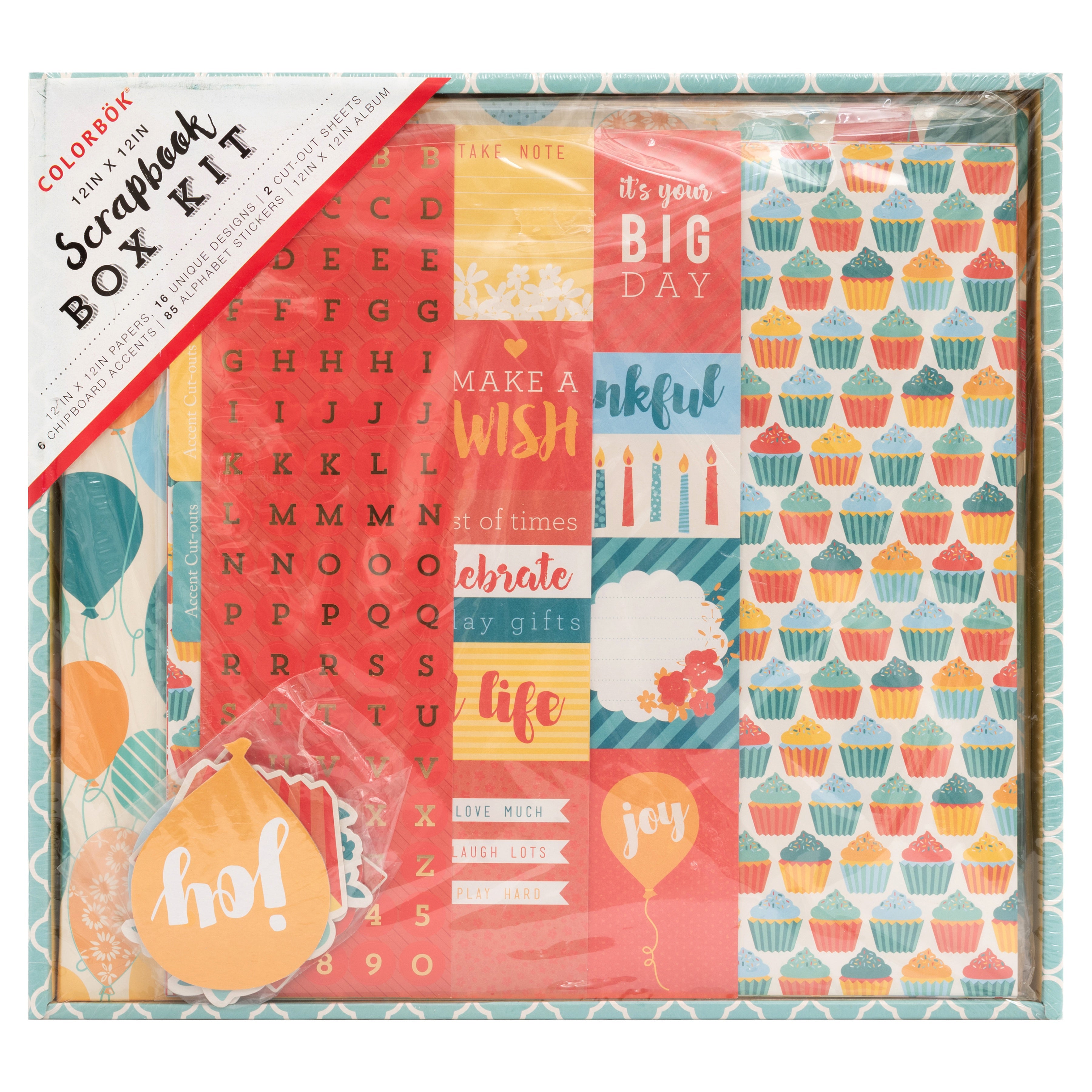 Colorbok Scrapbook Box Kit - Celebration