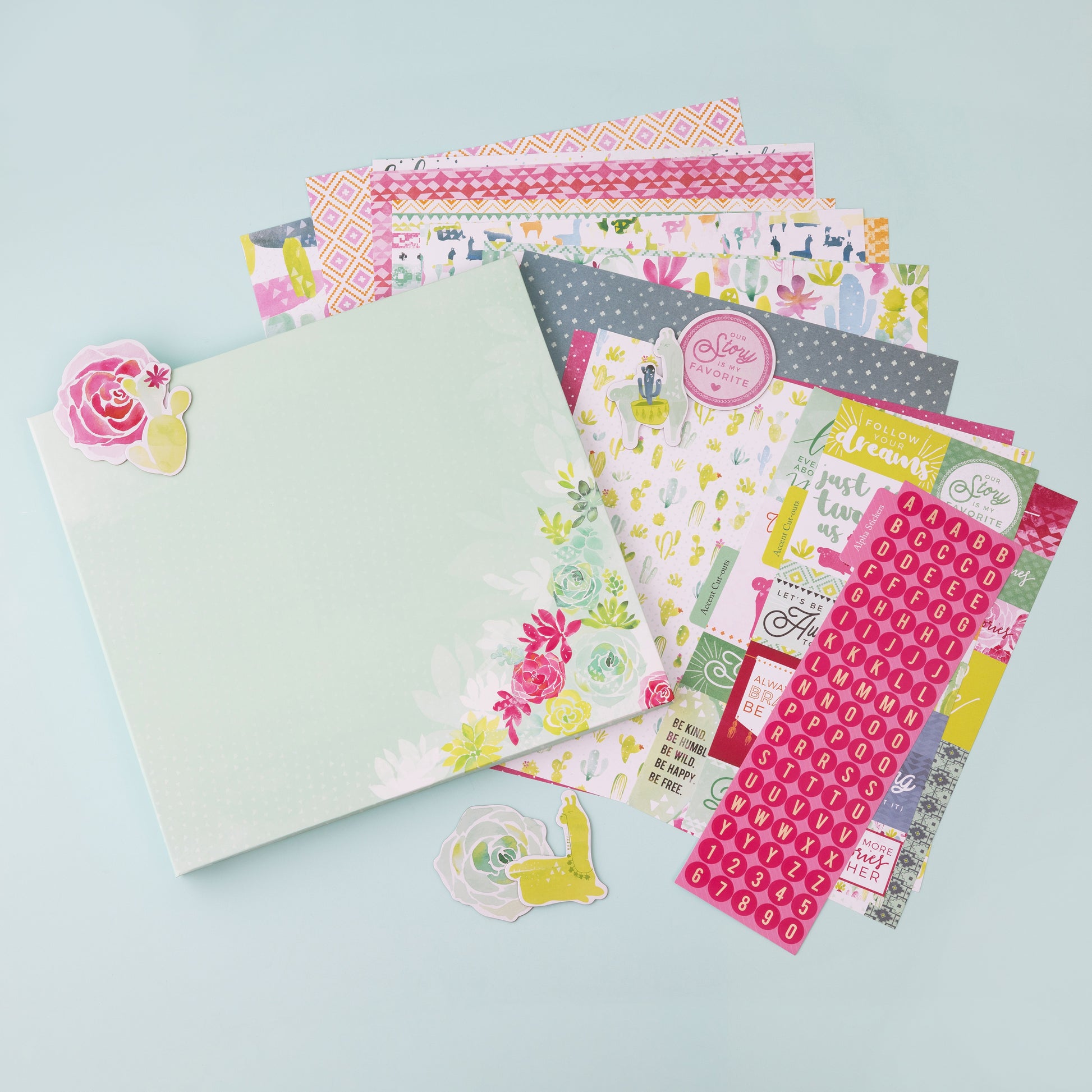 Colorbok Scrapbook Box Kit - Southwest