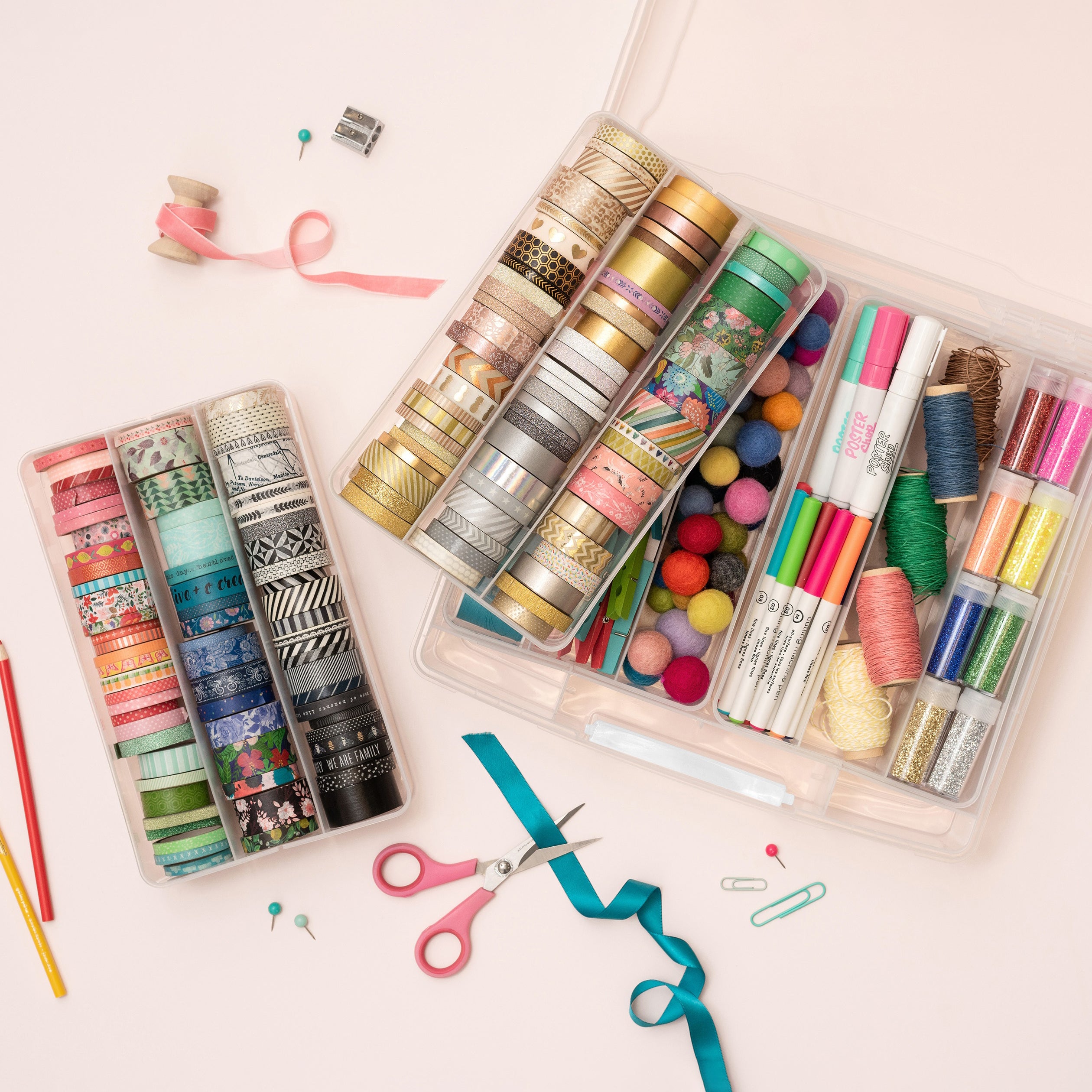 We R Makers Clear Washi Storage Case