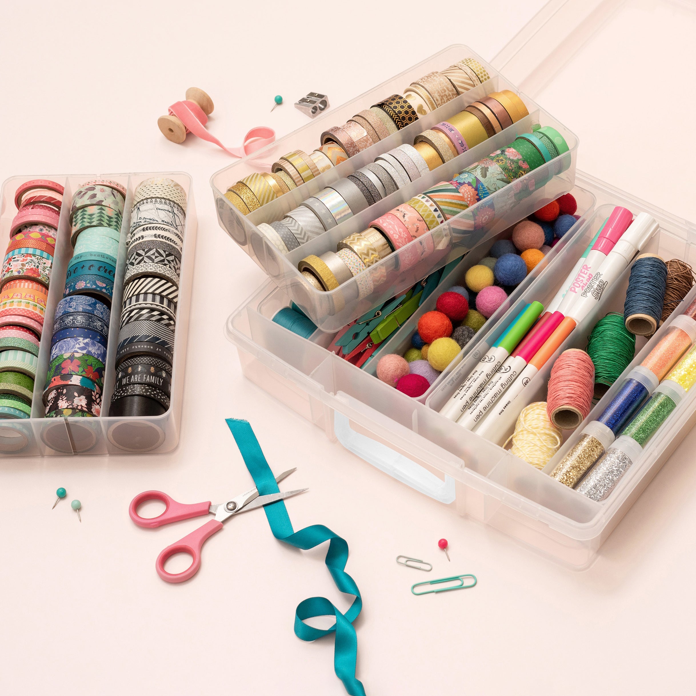 We R Makers Clear Washi Storage Case