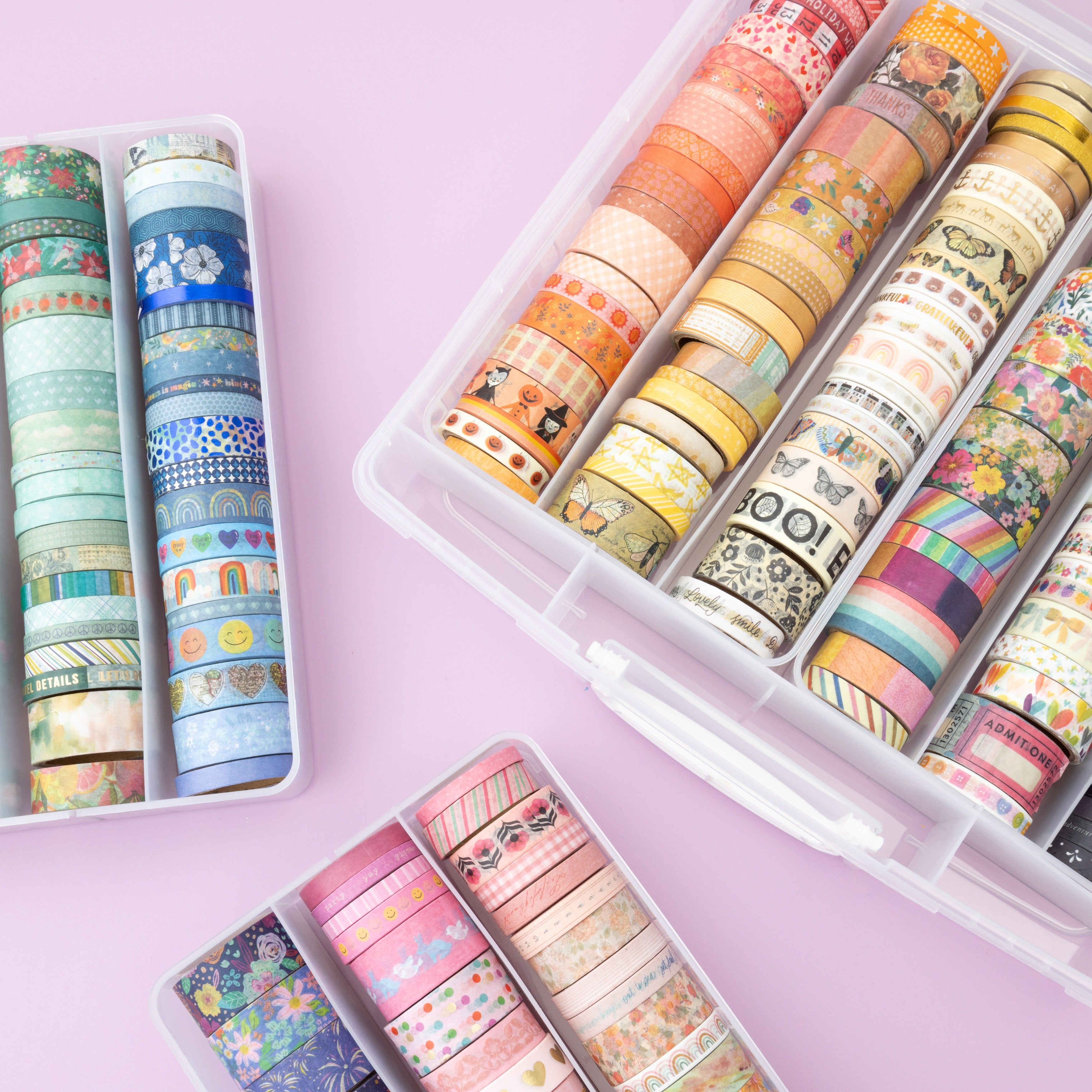 We R Makers Clear Washi Storage Case