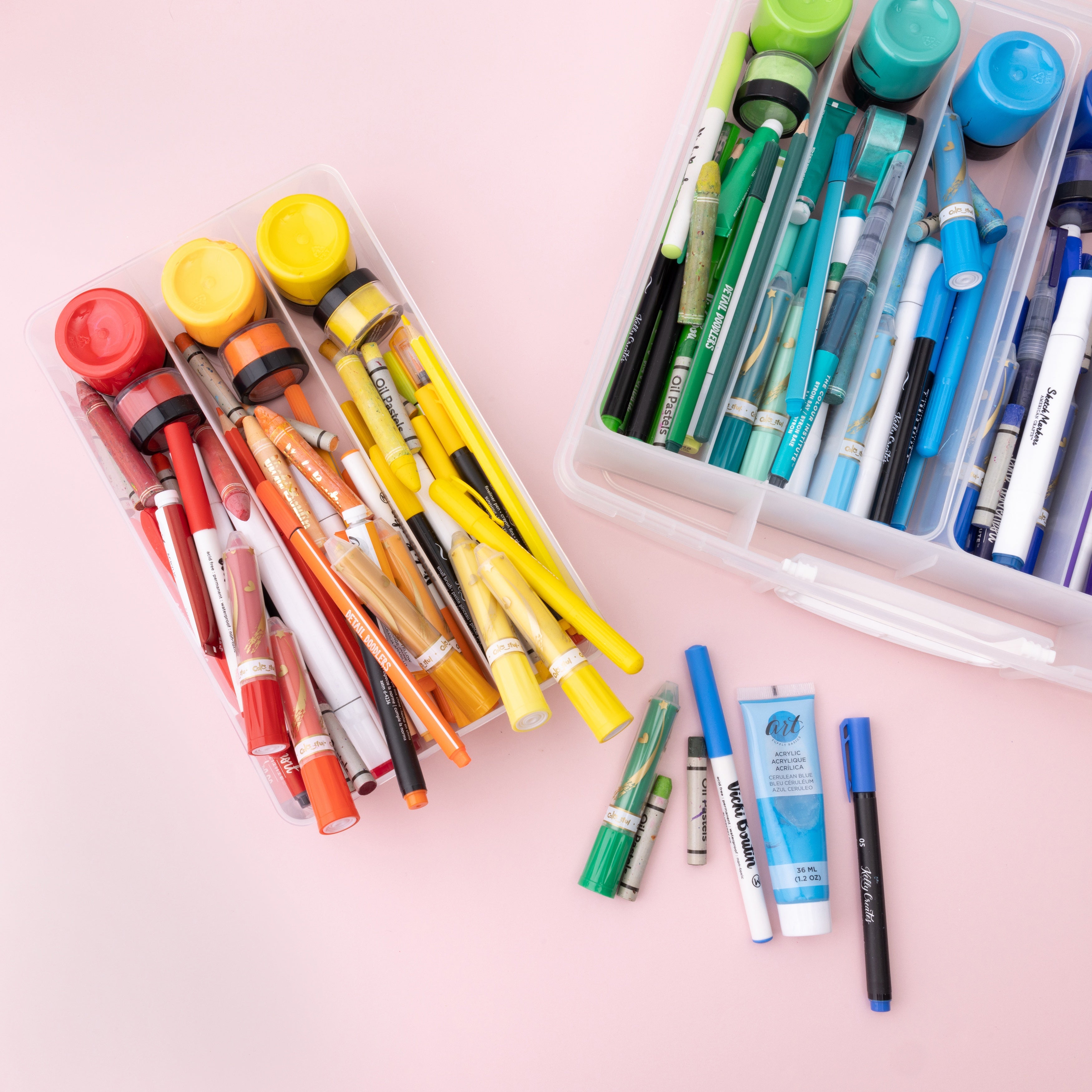 We R Makers Clear Washi Storage Case