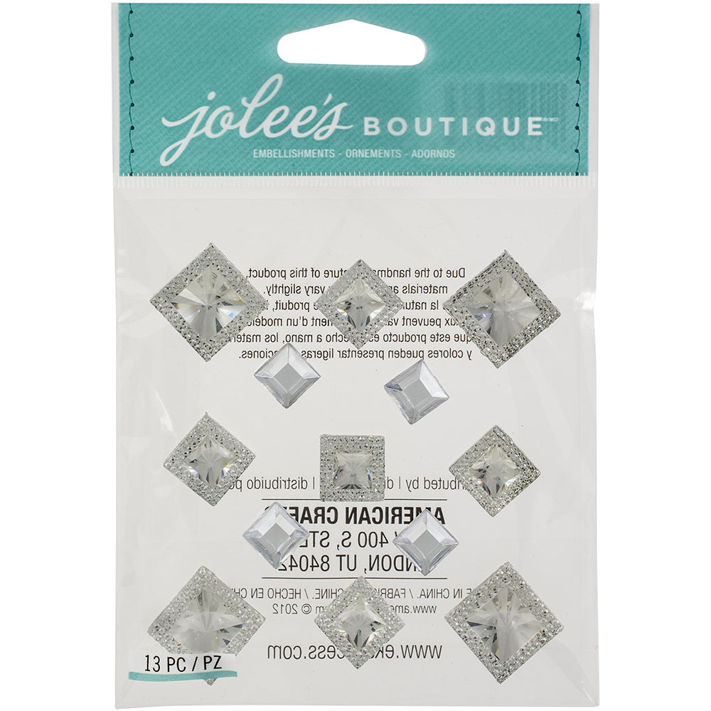 Jolee's Boutique Themed Embellishment-Diamond Pyramid Gems