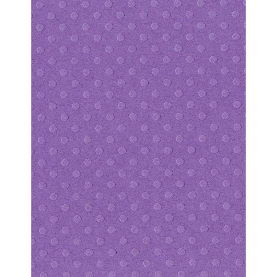 Bazzill 8.5x11" Dotted Swiss Cardstock - 25 sheets, Available in Multiple Colors