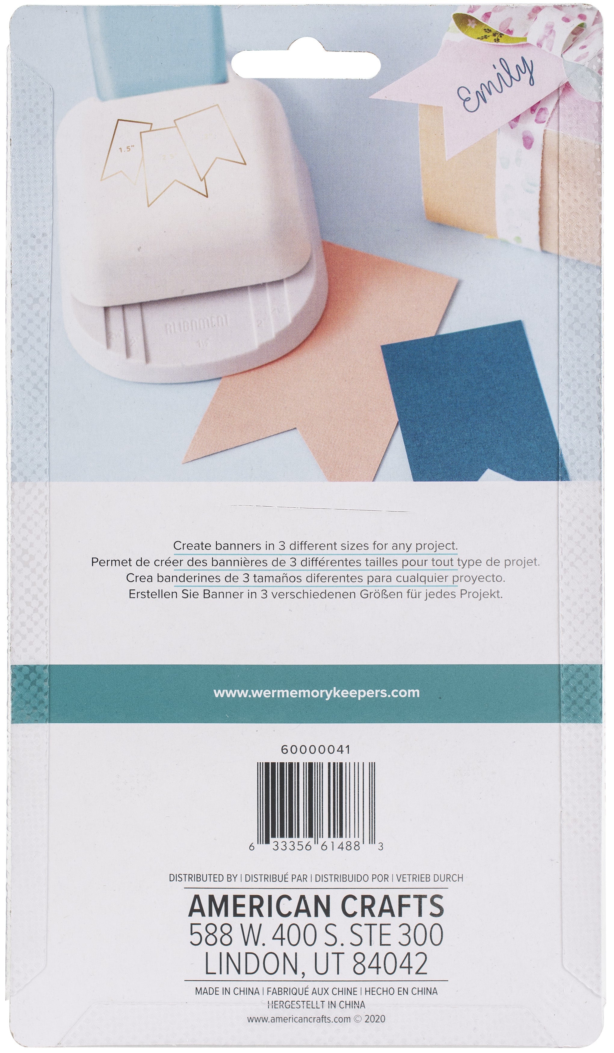 We R Makers 3-In-1 Punch-Banner