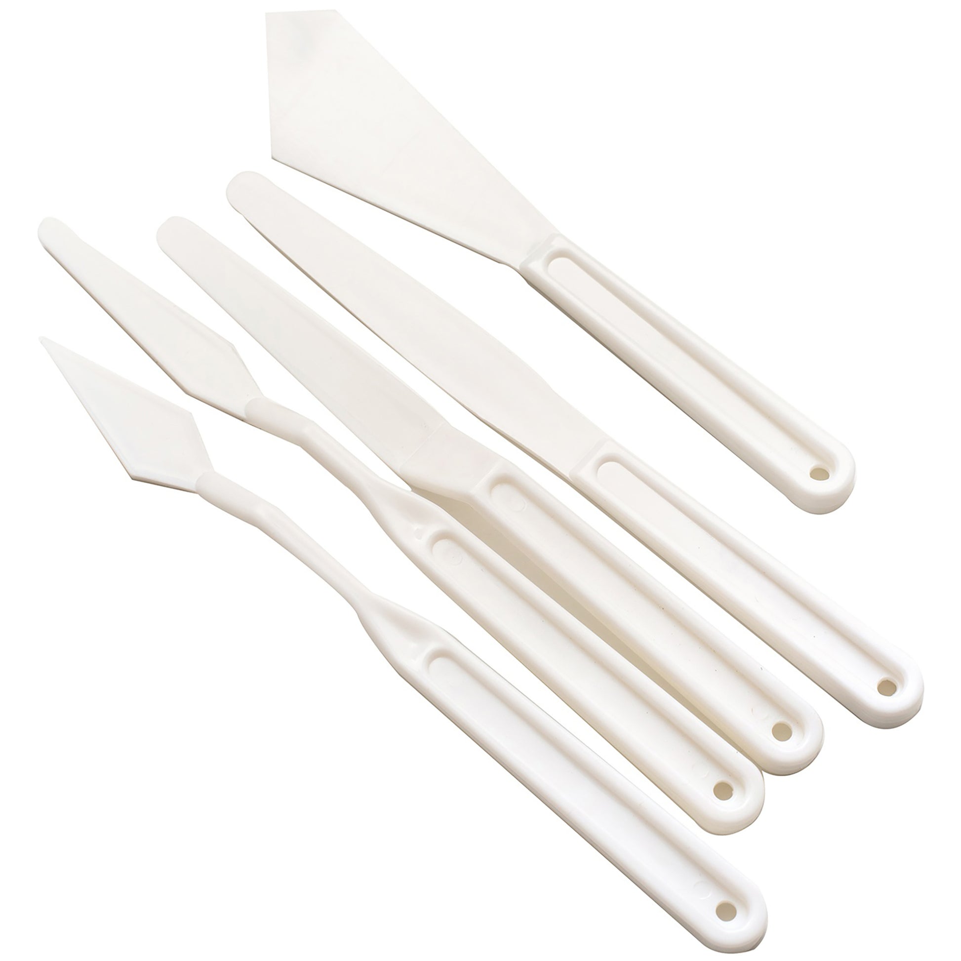 American Crafts Art Supply Basics Plastic Paint Knife 5 Pack