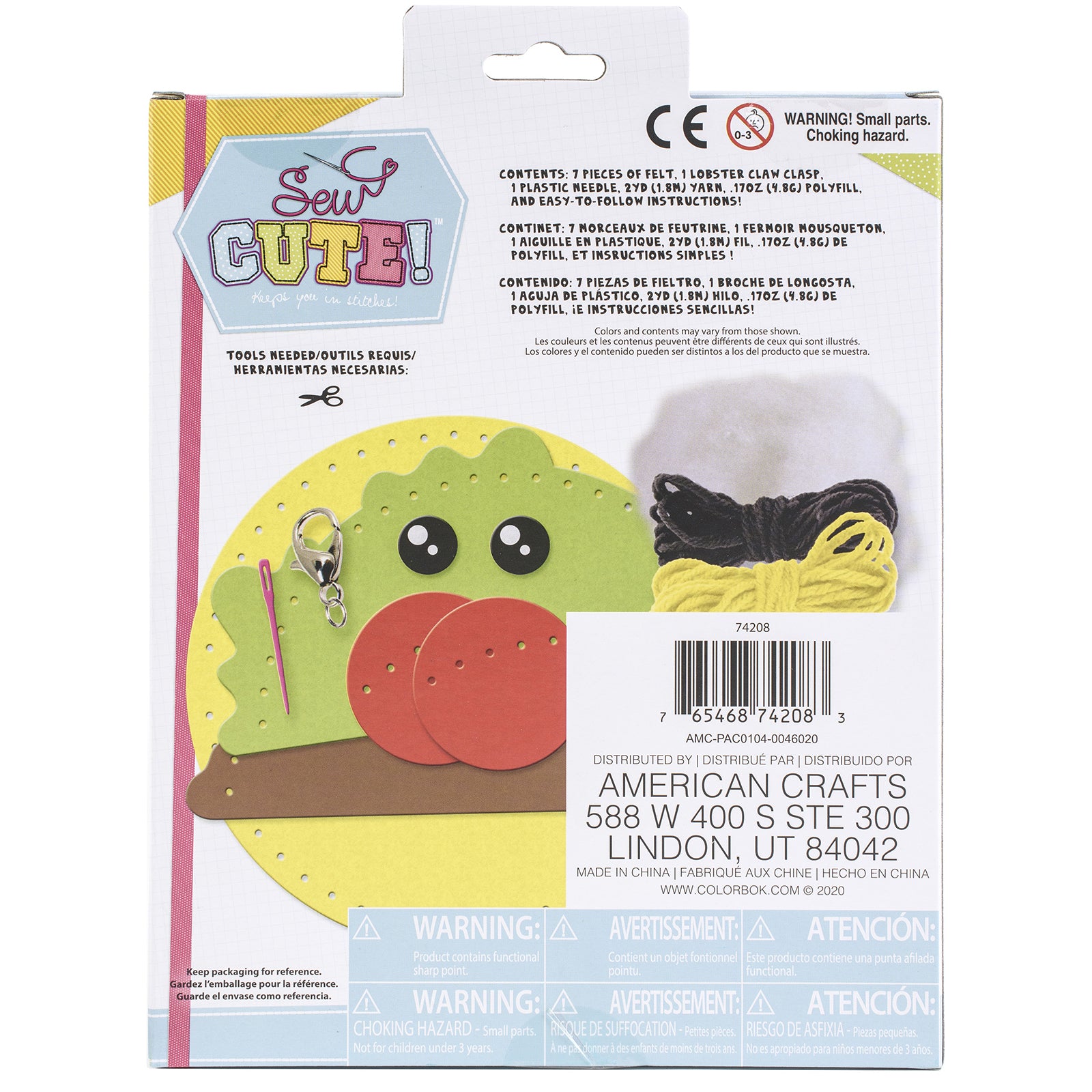 Sew Cute! Needlepoint Mini Taco Kit