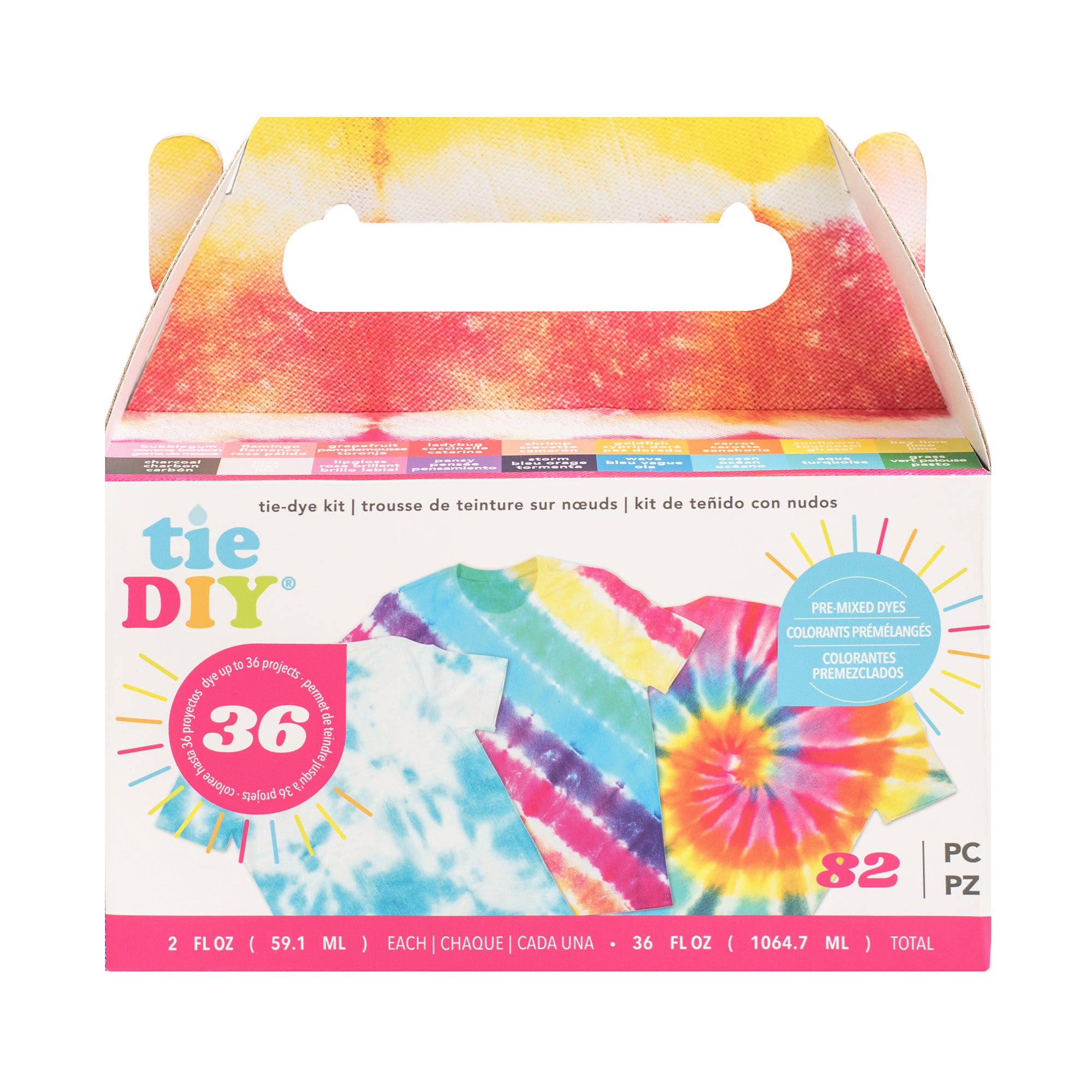 American Crafts Tie DIY Tie Dye Kit