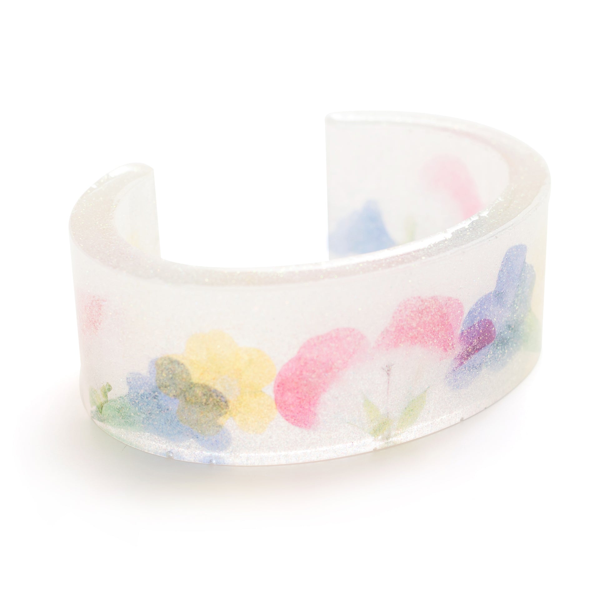 American Crafts Color Pour Resin Mix Ins 20/Pkg - Acetate Flowers