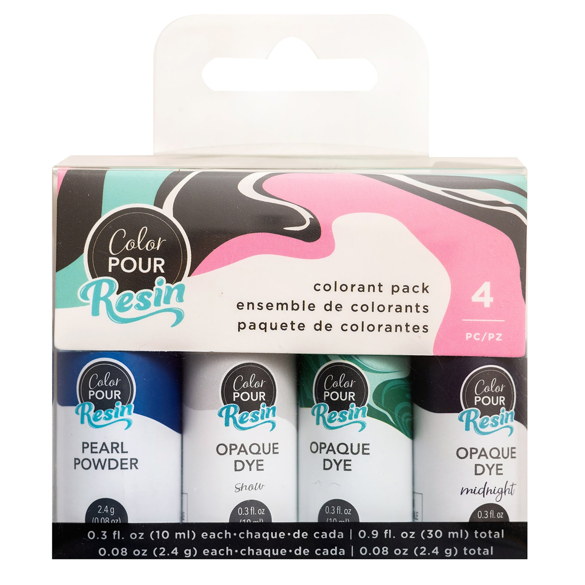 AC Color Pour Resin Mixed Colorant Set