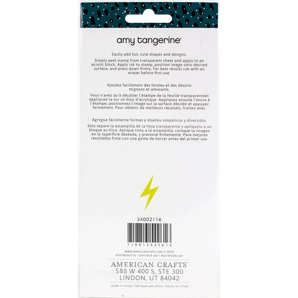 Amy Tan Brave & Bold Acrylic Stamps Set