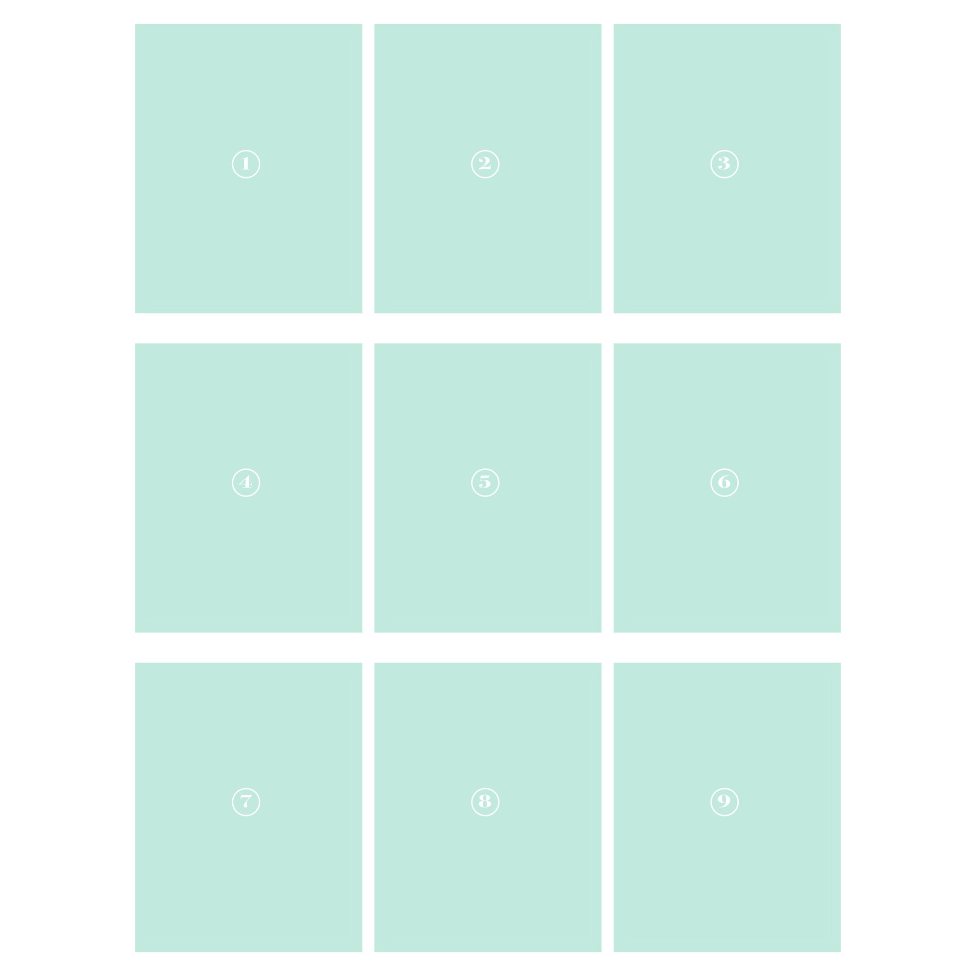 Heidi Swapp Storyline Printable Photo Sticker Sheets - 12 pack