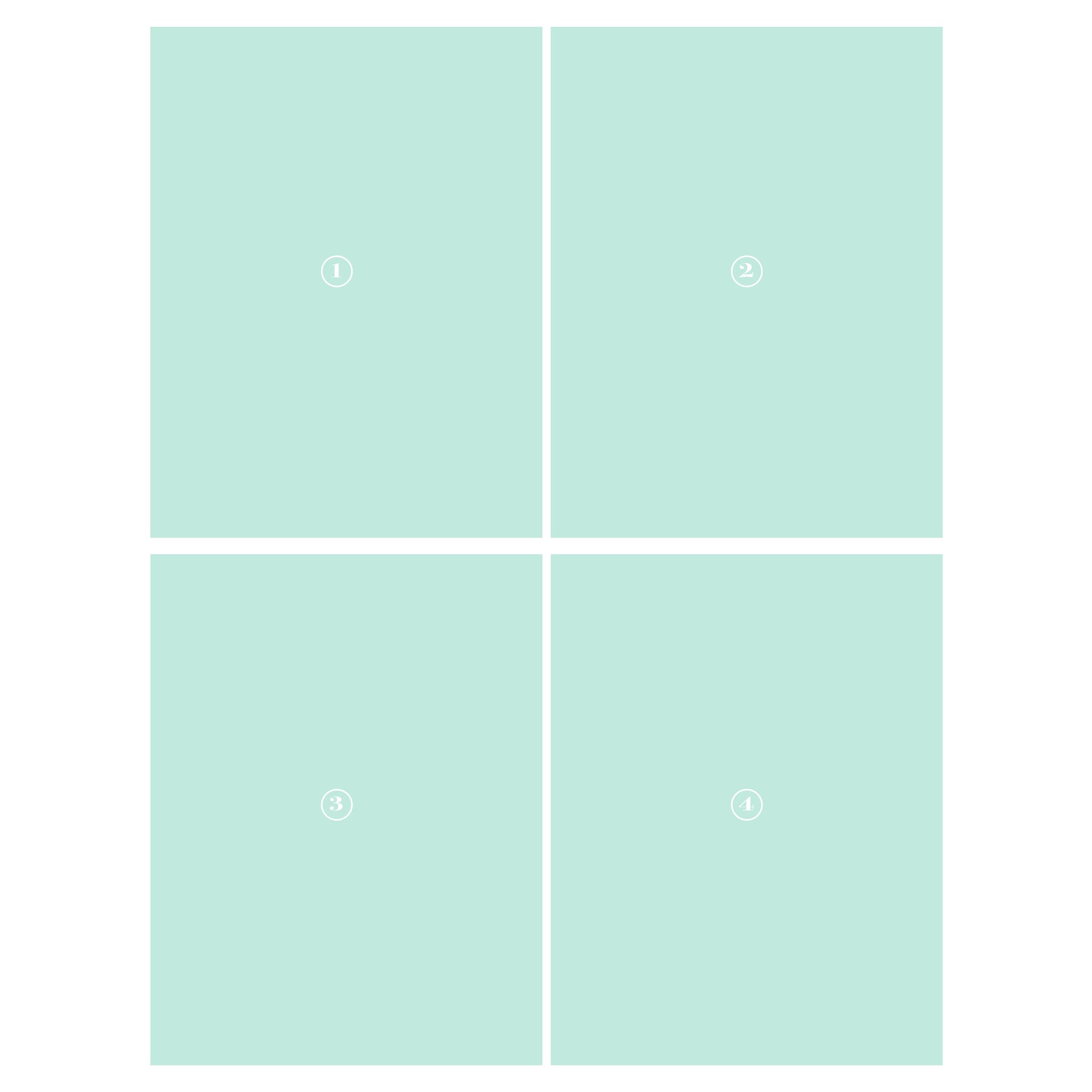 Heidi Swapp Storyline Printable Photo Sticker Sheets - 12 pack