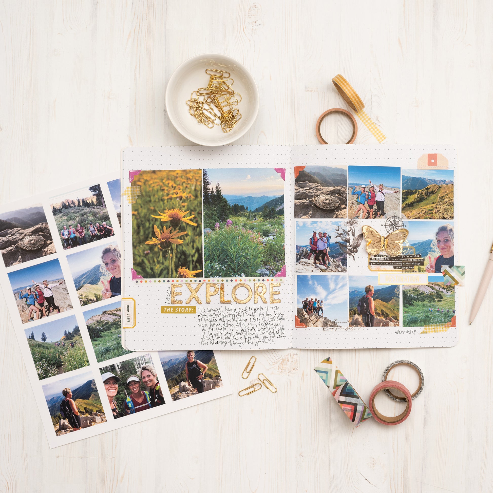 Heidi Swapp Storyline Printable Photo Sticker Sheets - 12 pack