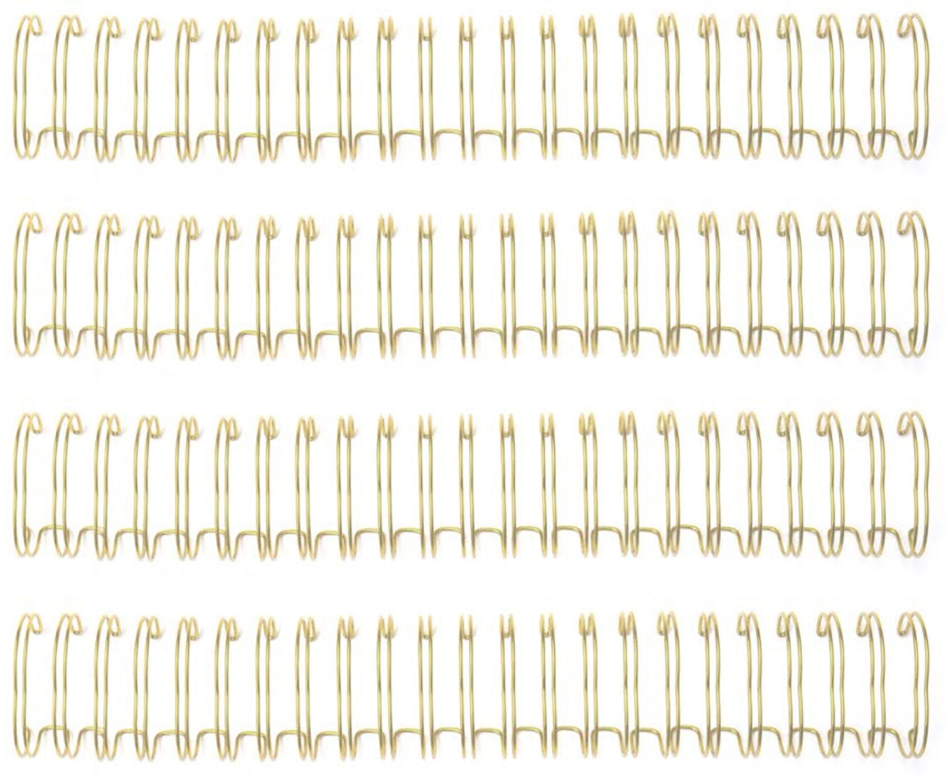 0.75" Cinch Wires - Gold, 4 pieces