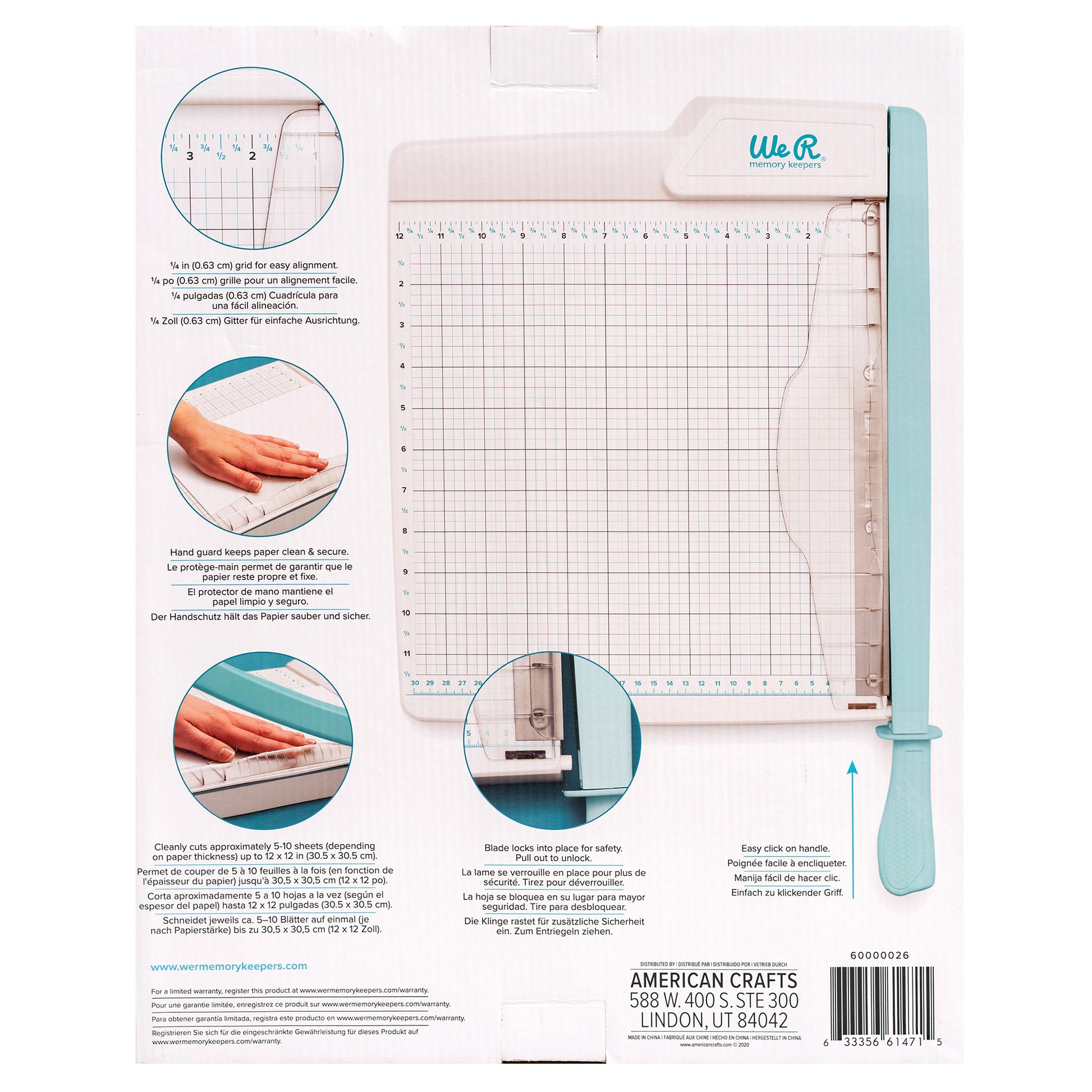 We R Makers Large 12" Guillotine Paper Cutter