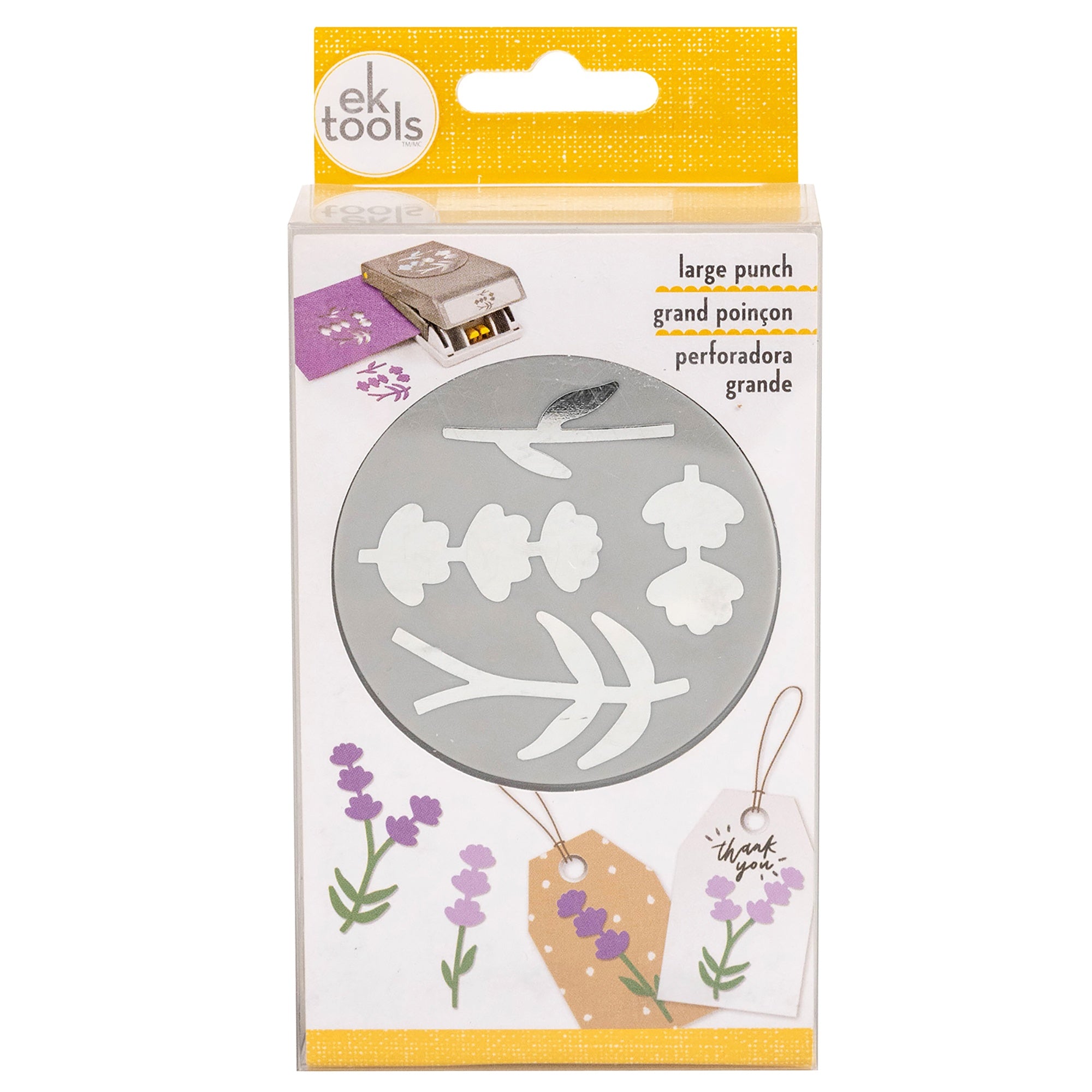EK Tools Large Punch-Lavender