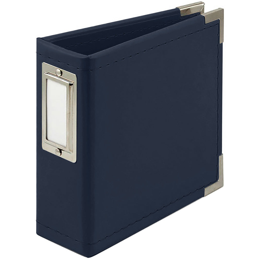 We R Classic Leather D-Ring Album 4"X4"