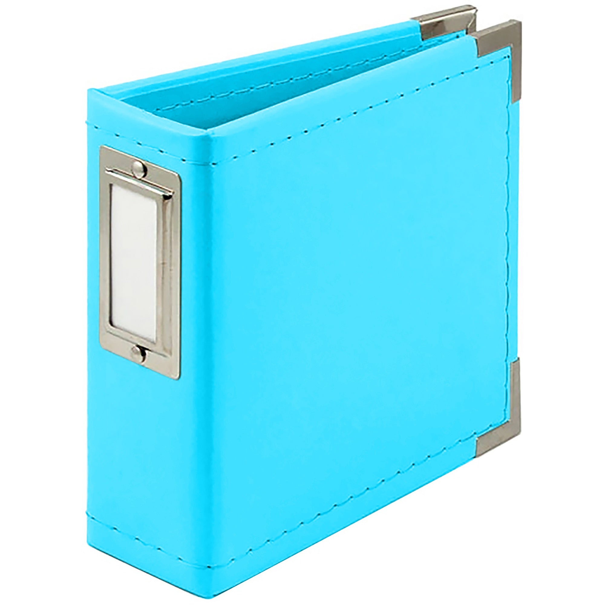 We R Classic Leather D-Ring Album 4"X4"