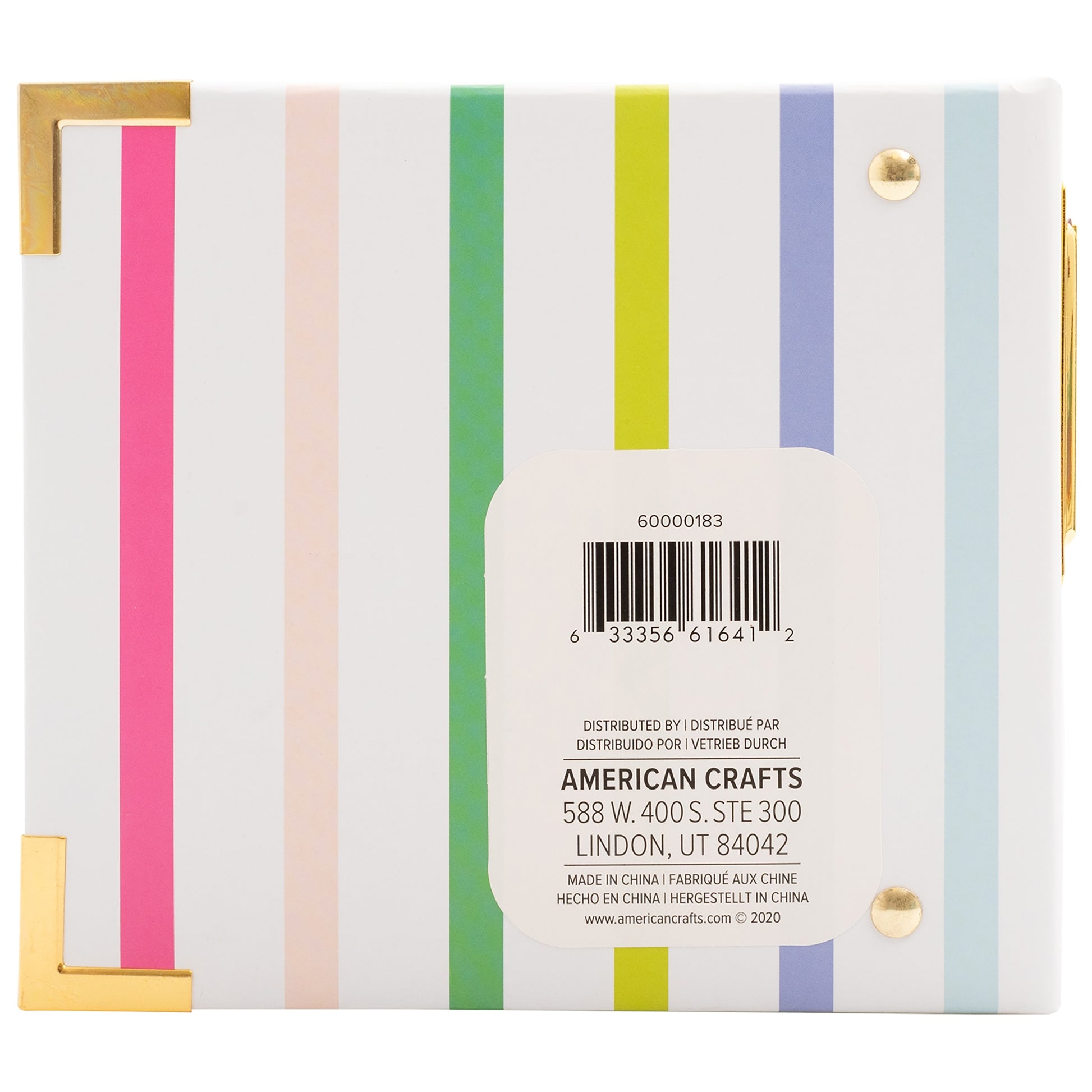 Paige Evans 4x4" Wrapped D-Ring Album