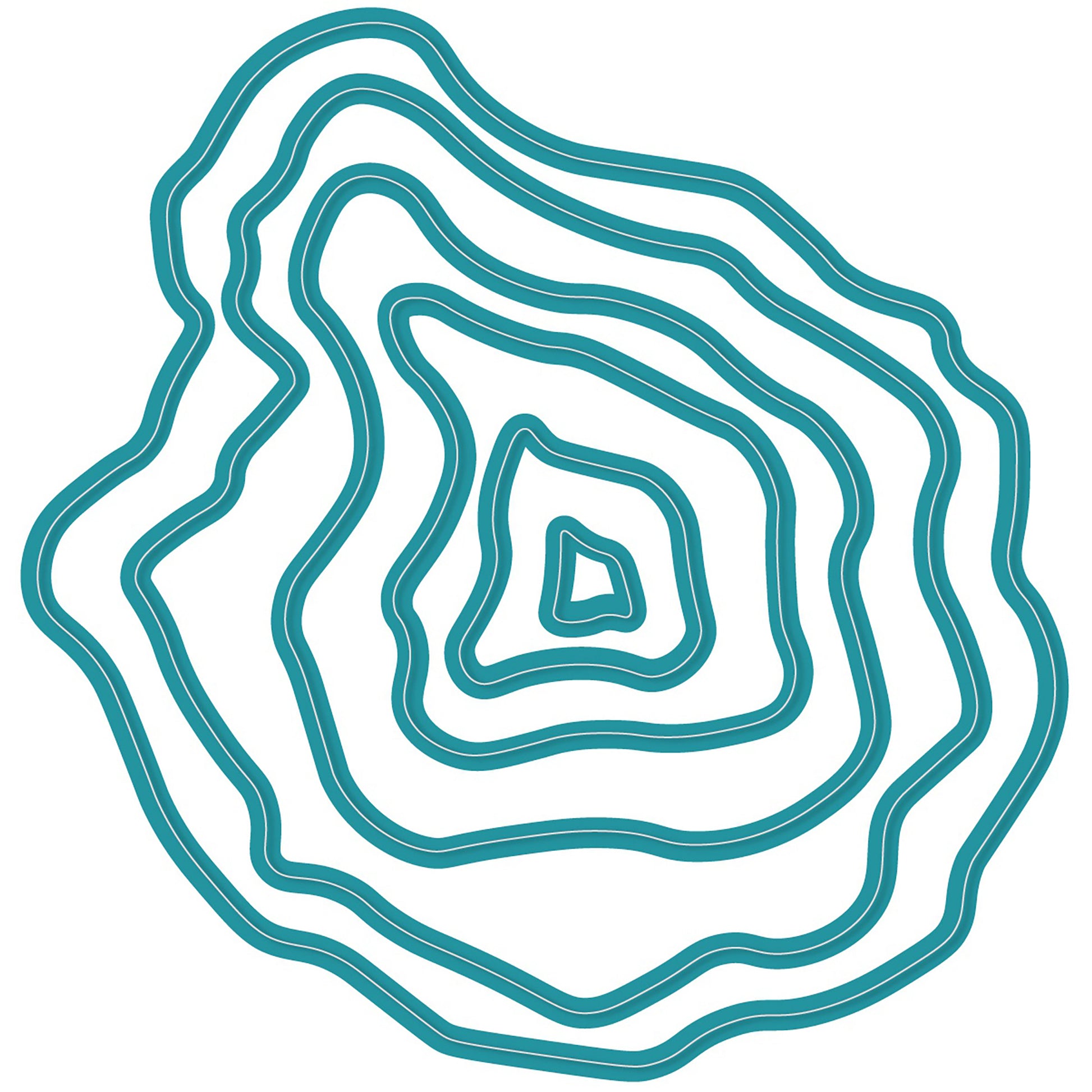 We R Makers Layered Geode Revolution Dies Set