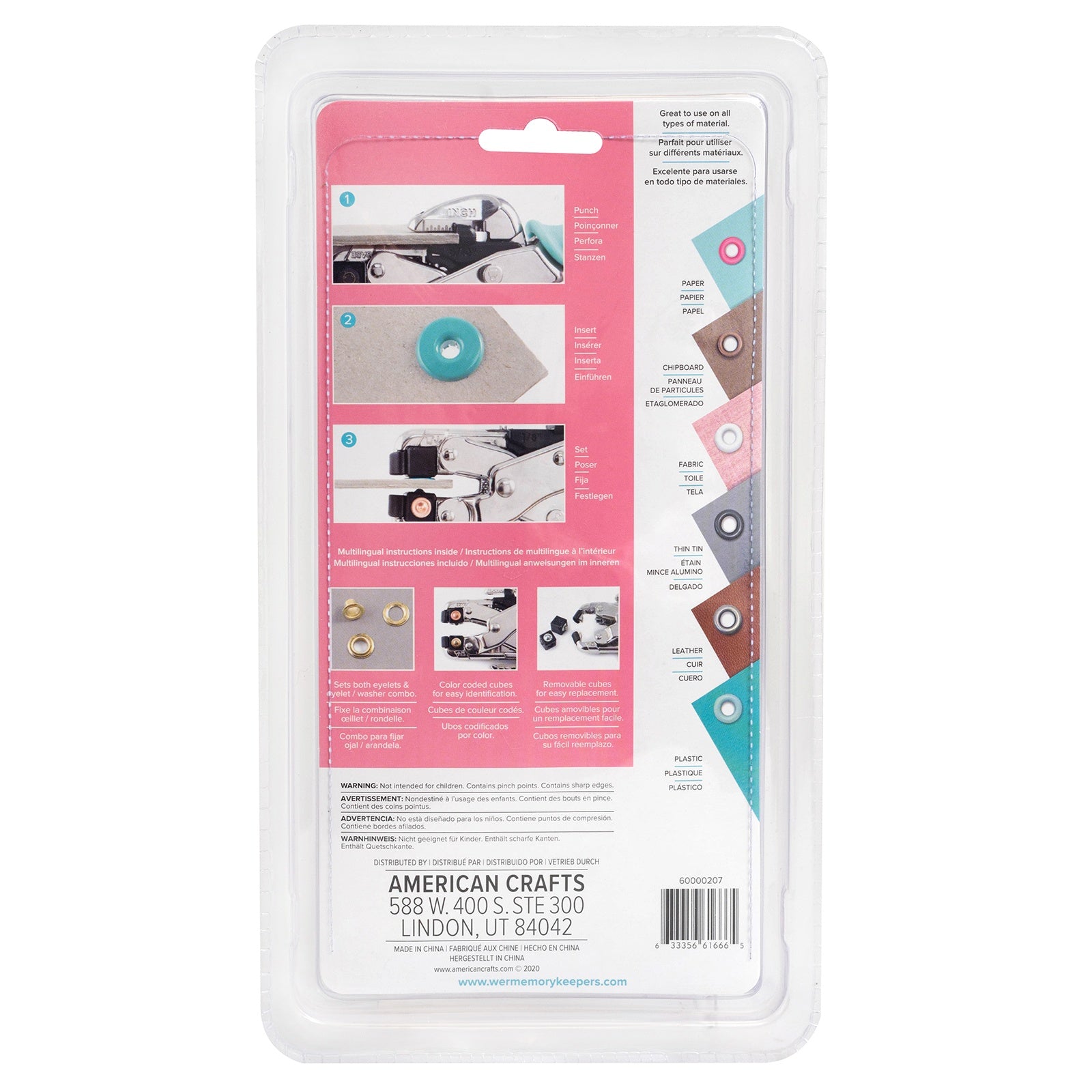 We R Makers Crop-A-Dile Hole Punch & Eyelet Setter